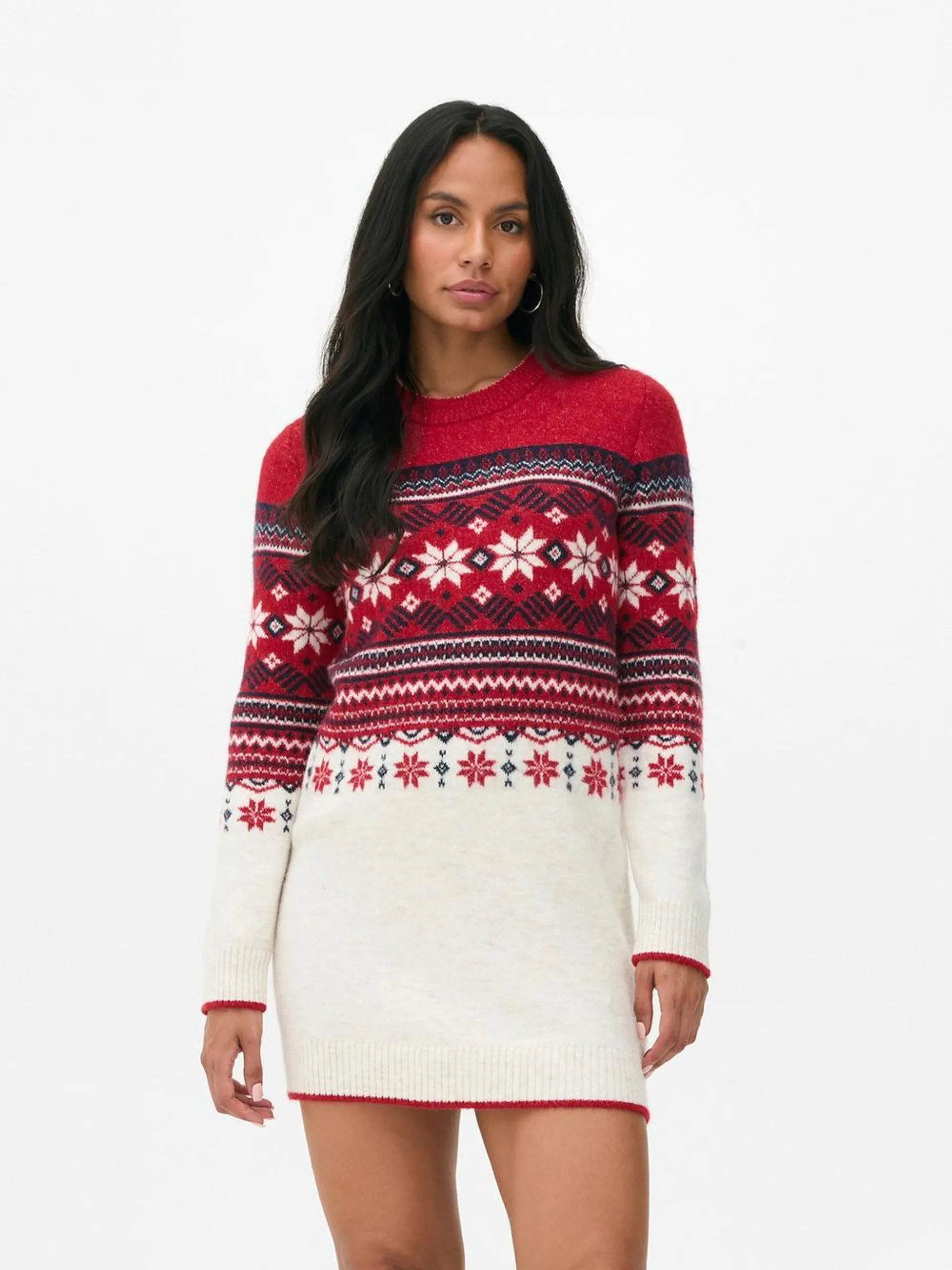 Fair Isle Sweater Dress