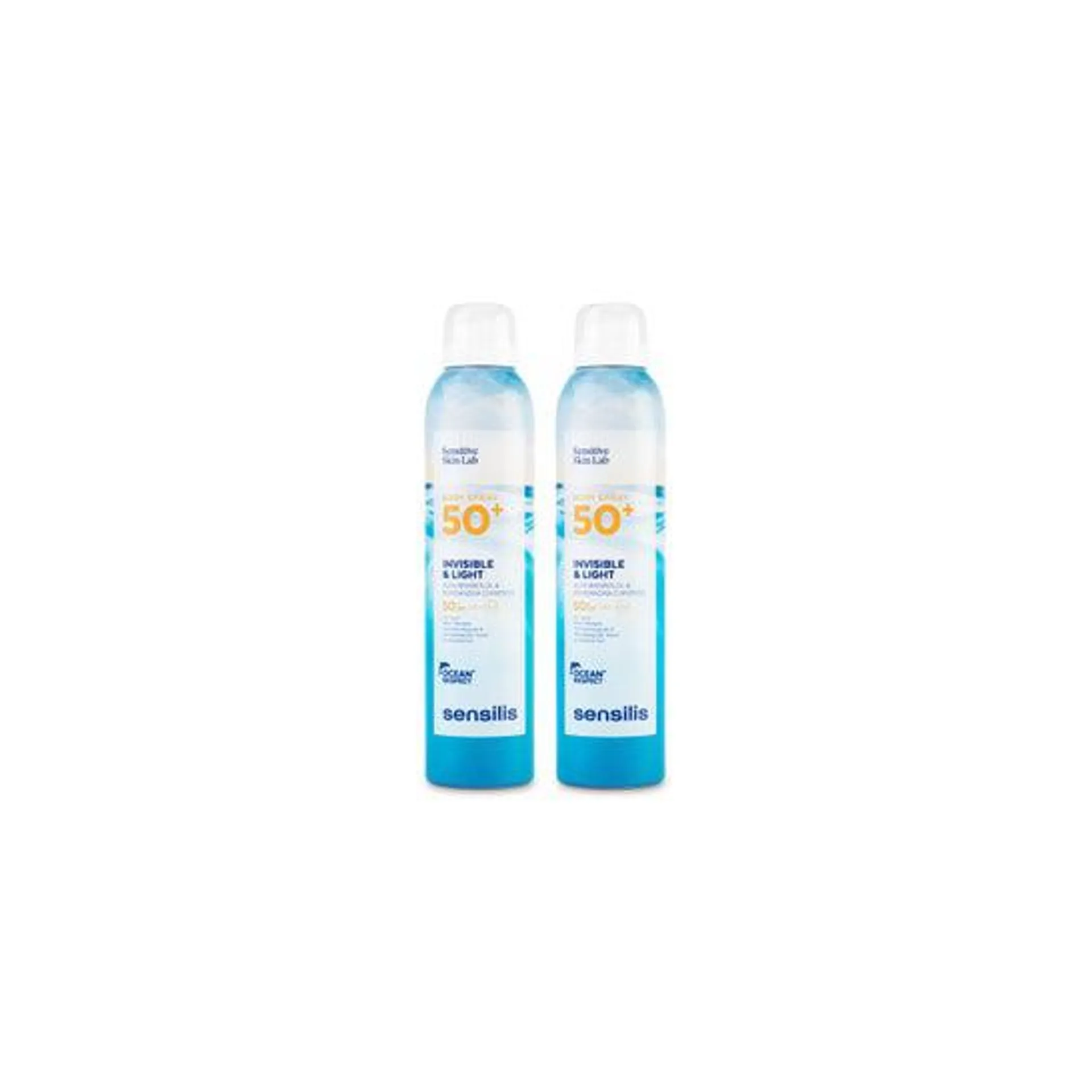 Sensilis Body Spray Suncare Invisible SPF50+ 2x200ml