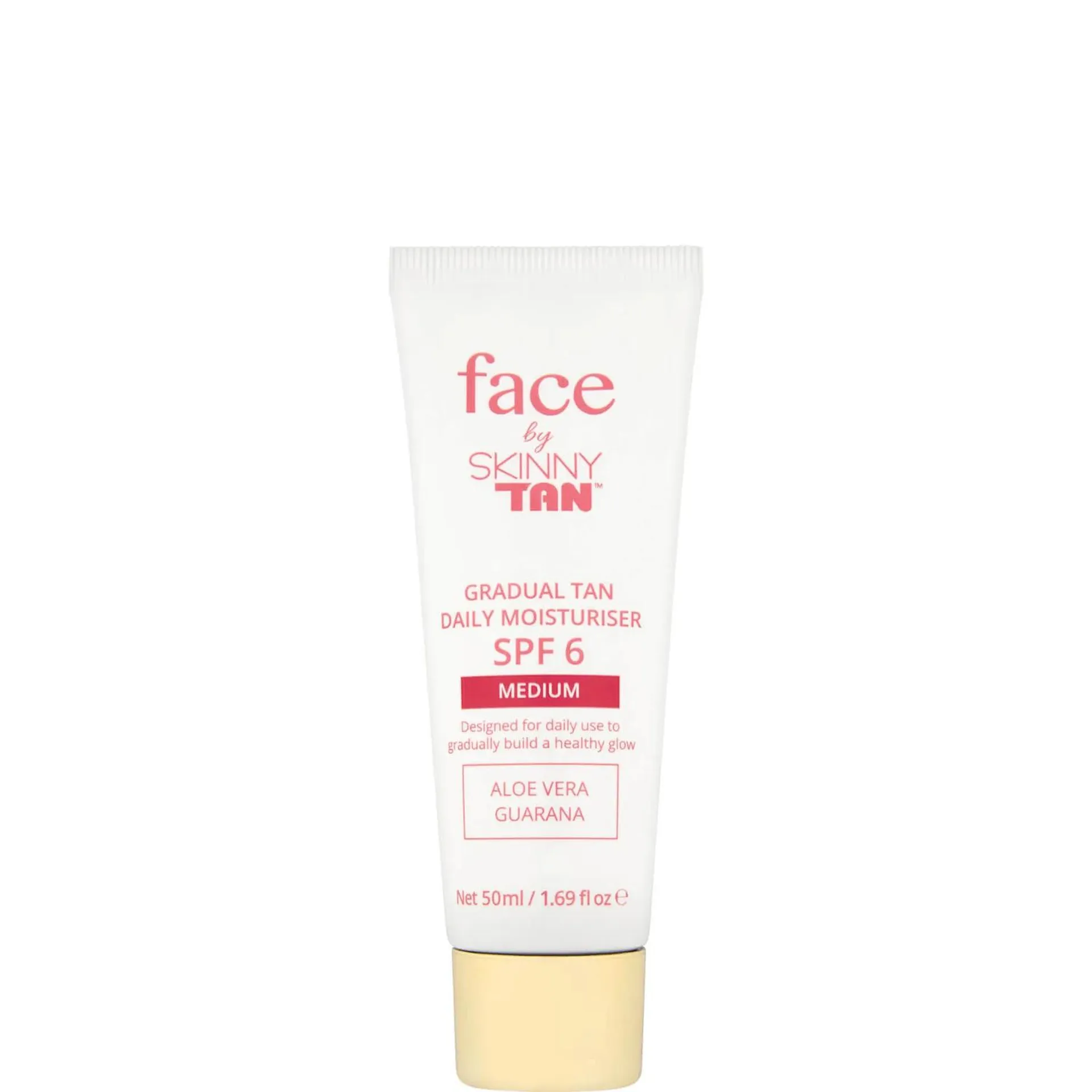 Crema hidratante diaria bronceado gradual Face de SKINNY TAN - Medio 50 ml