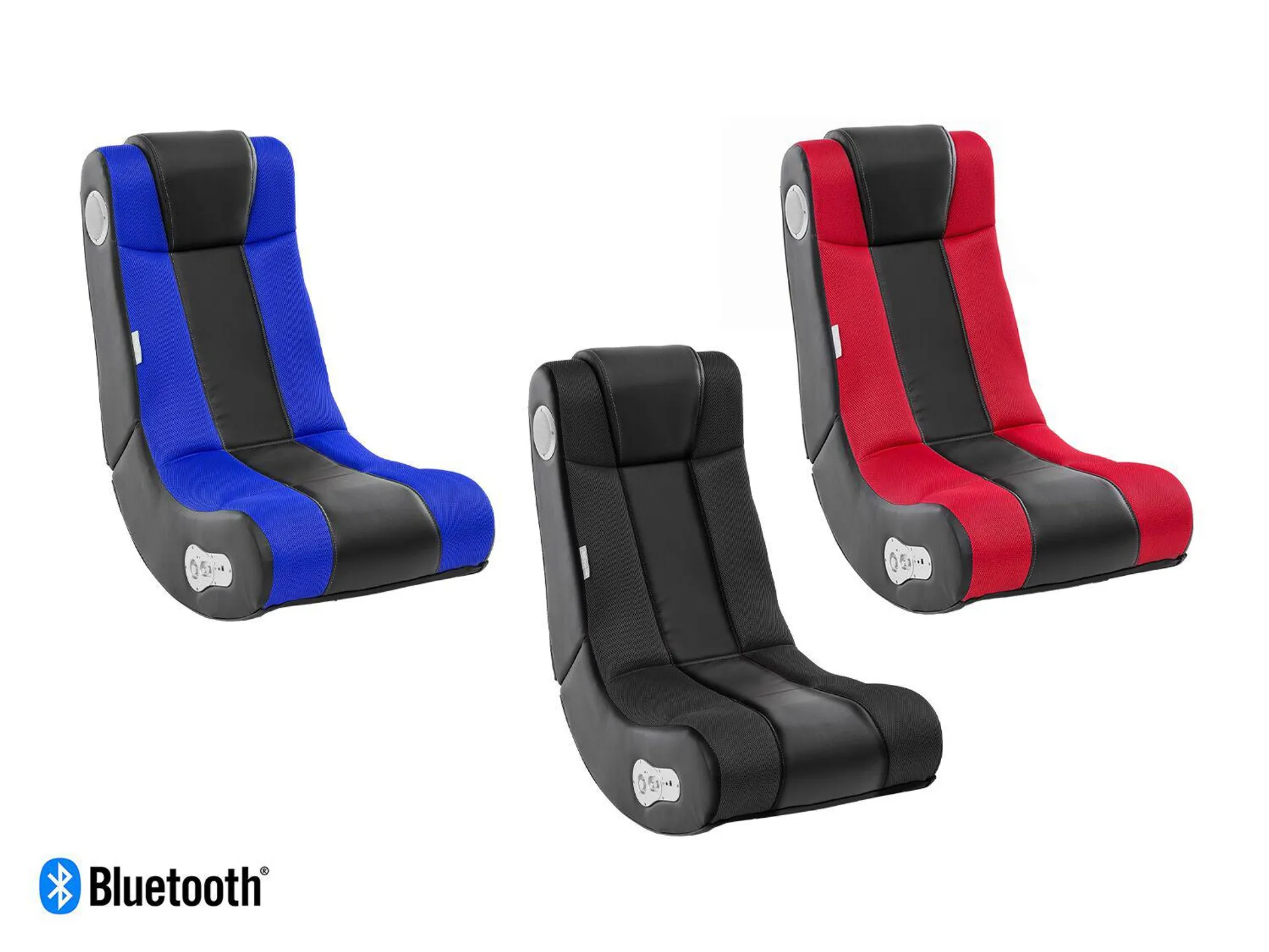 Wohnling Silla gamer con bluetooth y altavoces