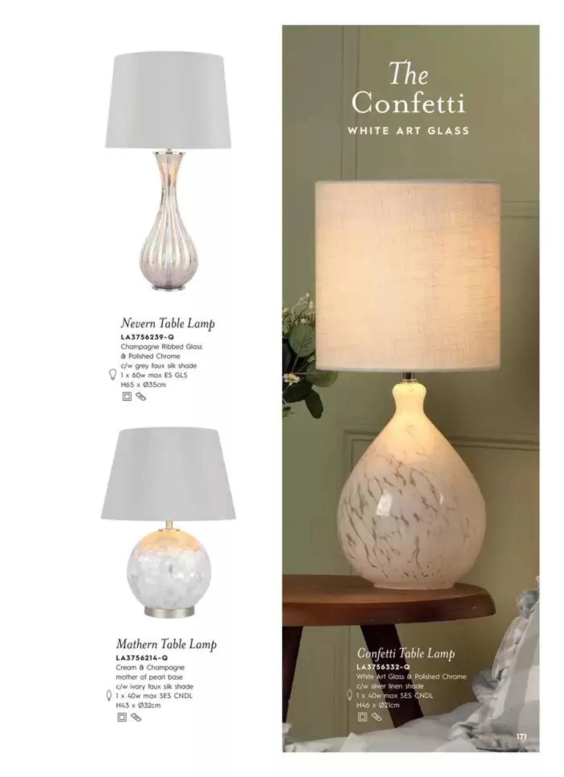 Catálogo de Lighting & Mirror Collection 12 de marzo al 31 de agosto 2025 - Página 173