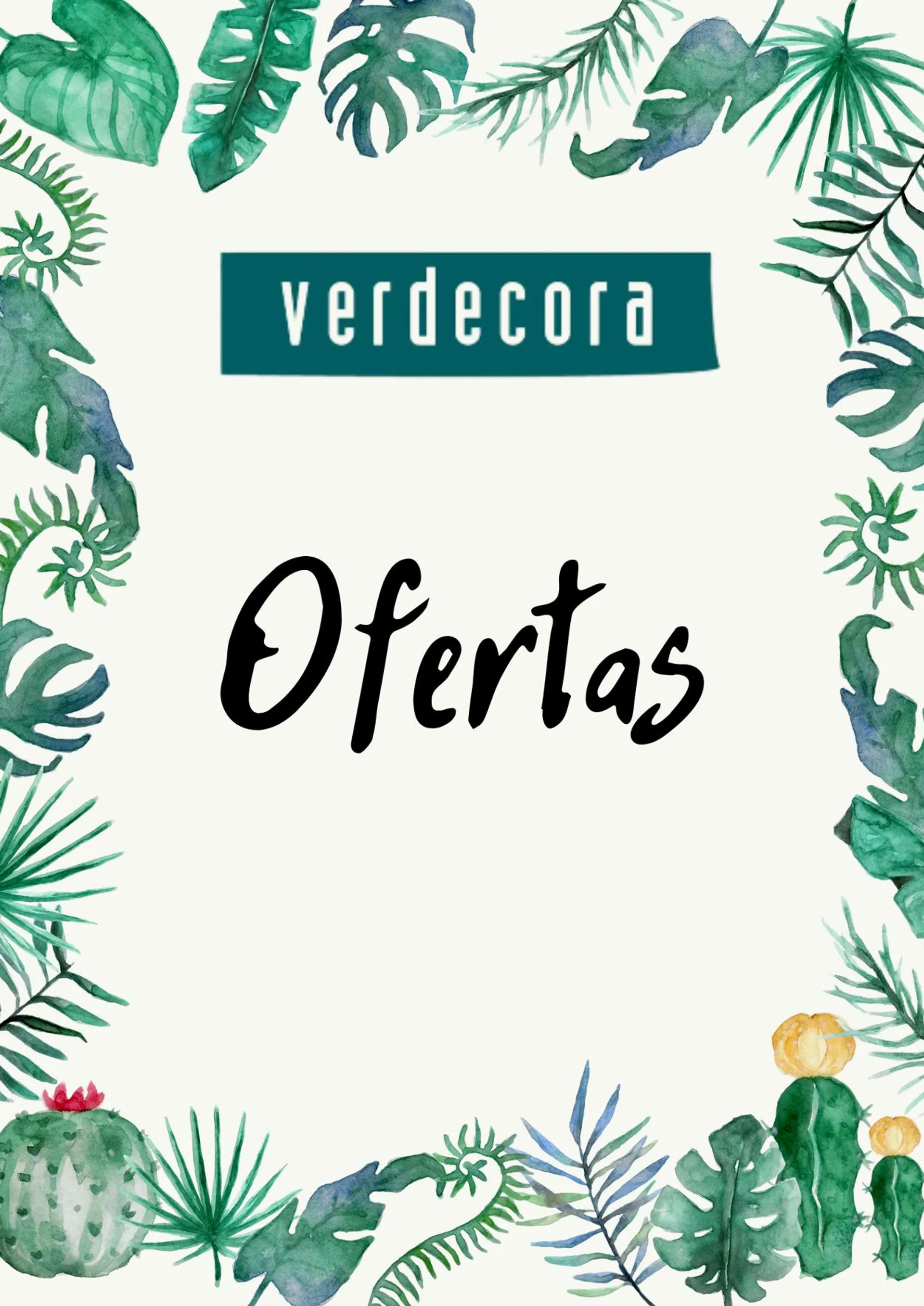 Catálogo de Verdecora 21 de julio al 30 de julio 2025 - Página 1