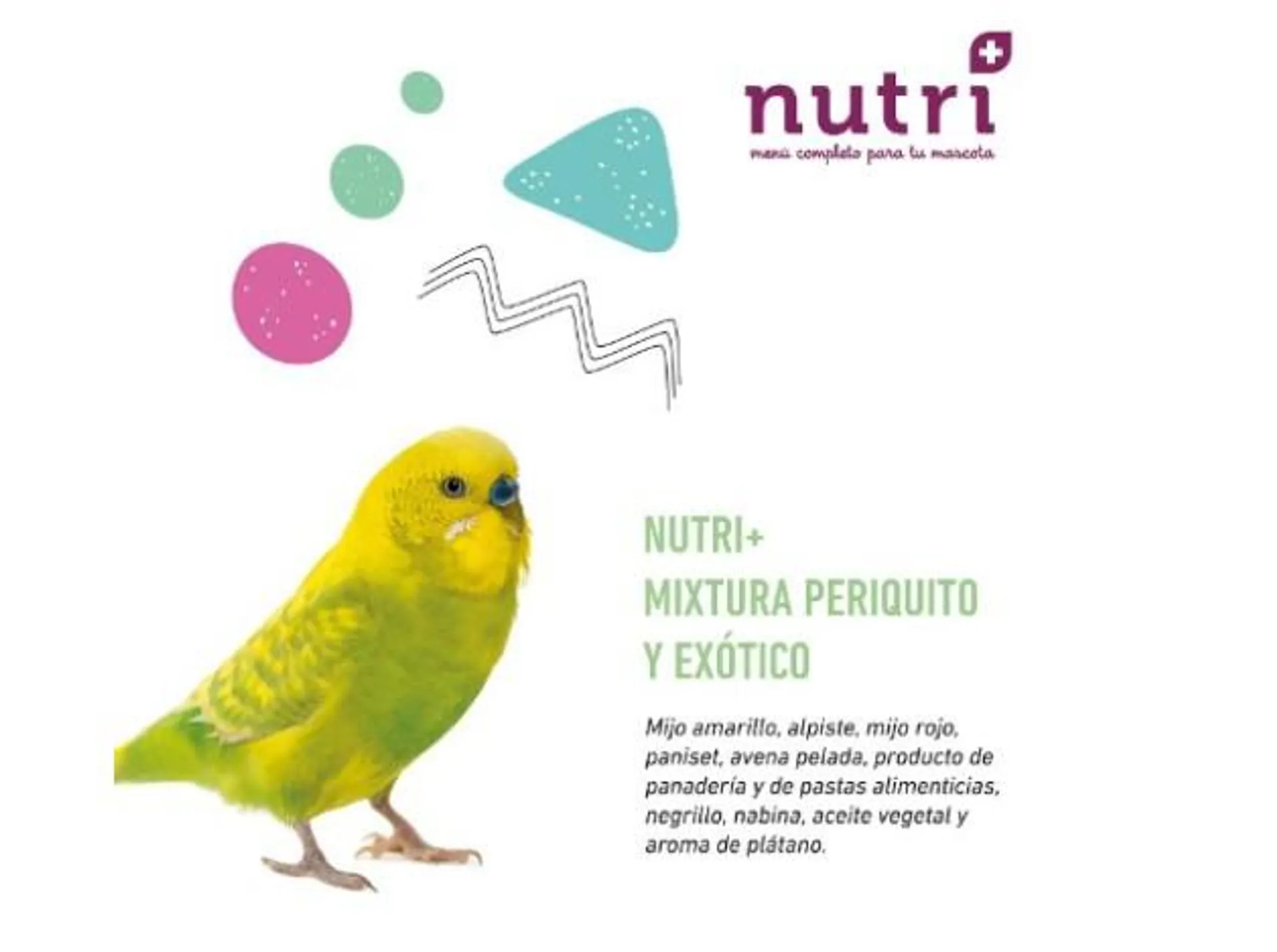 Nutri+ Aves Mixtura Periquito y Exóticos