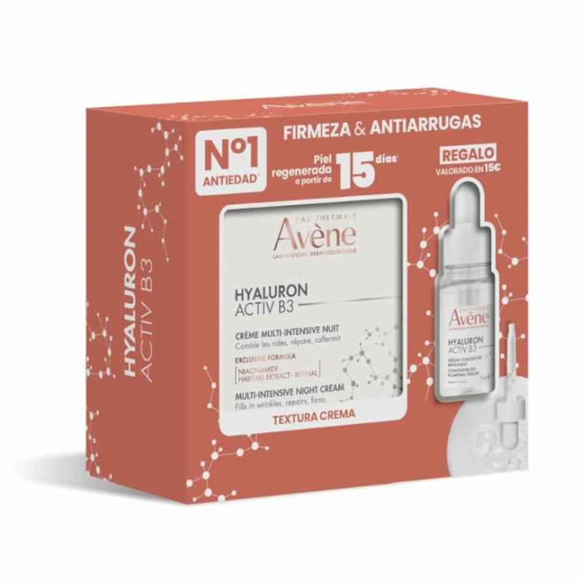 avene hyaluron activ b3 crema set 2 piezas