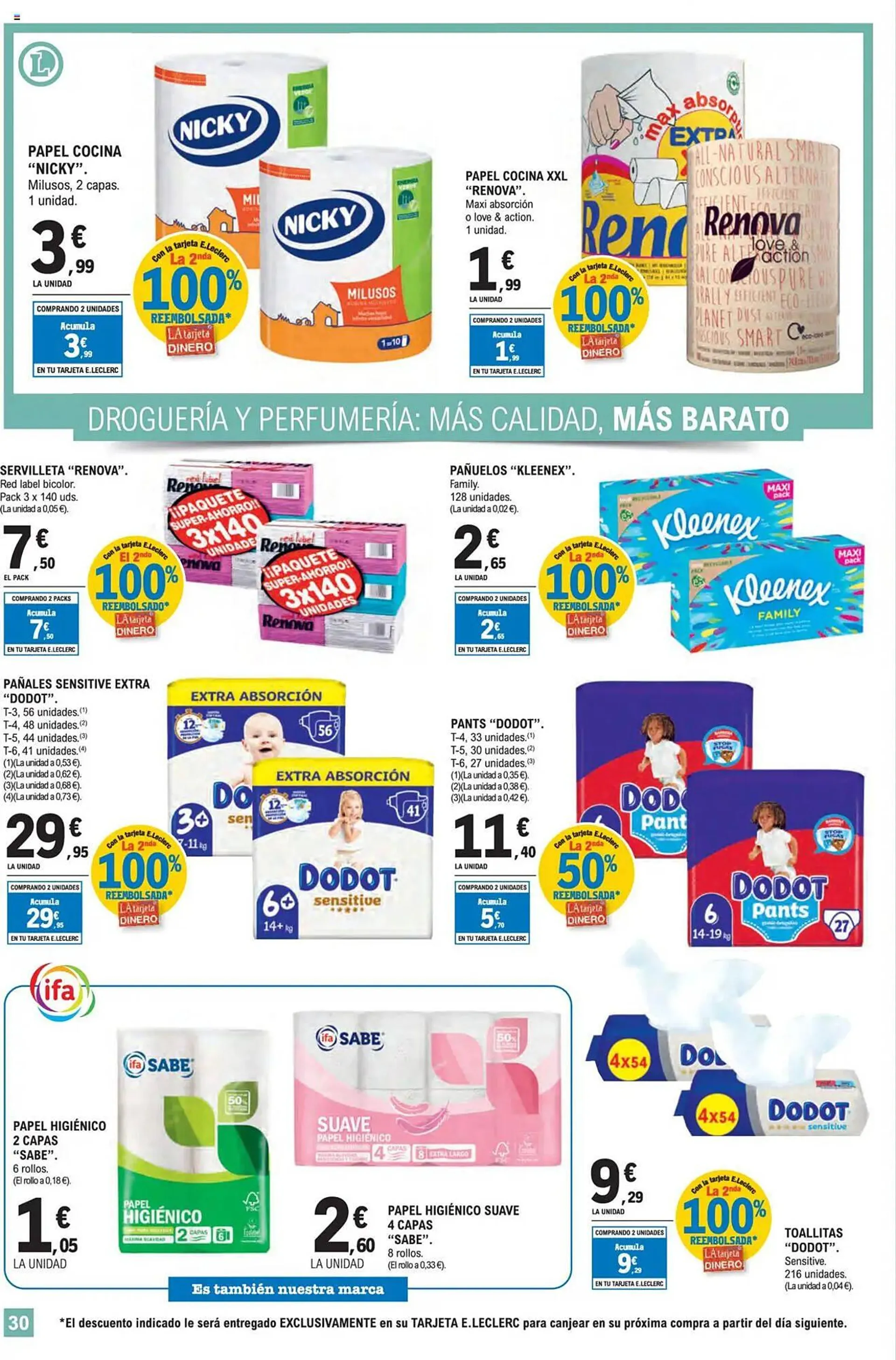 Catálogo de Folleto E.Leclerc 4 de junio al 15 de junio 2025 - Página 30