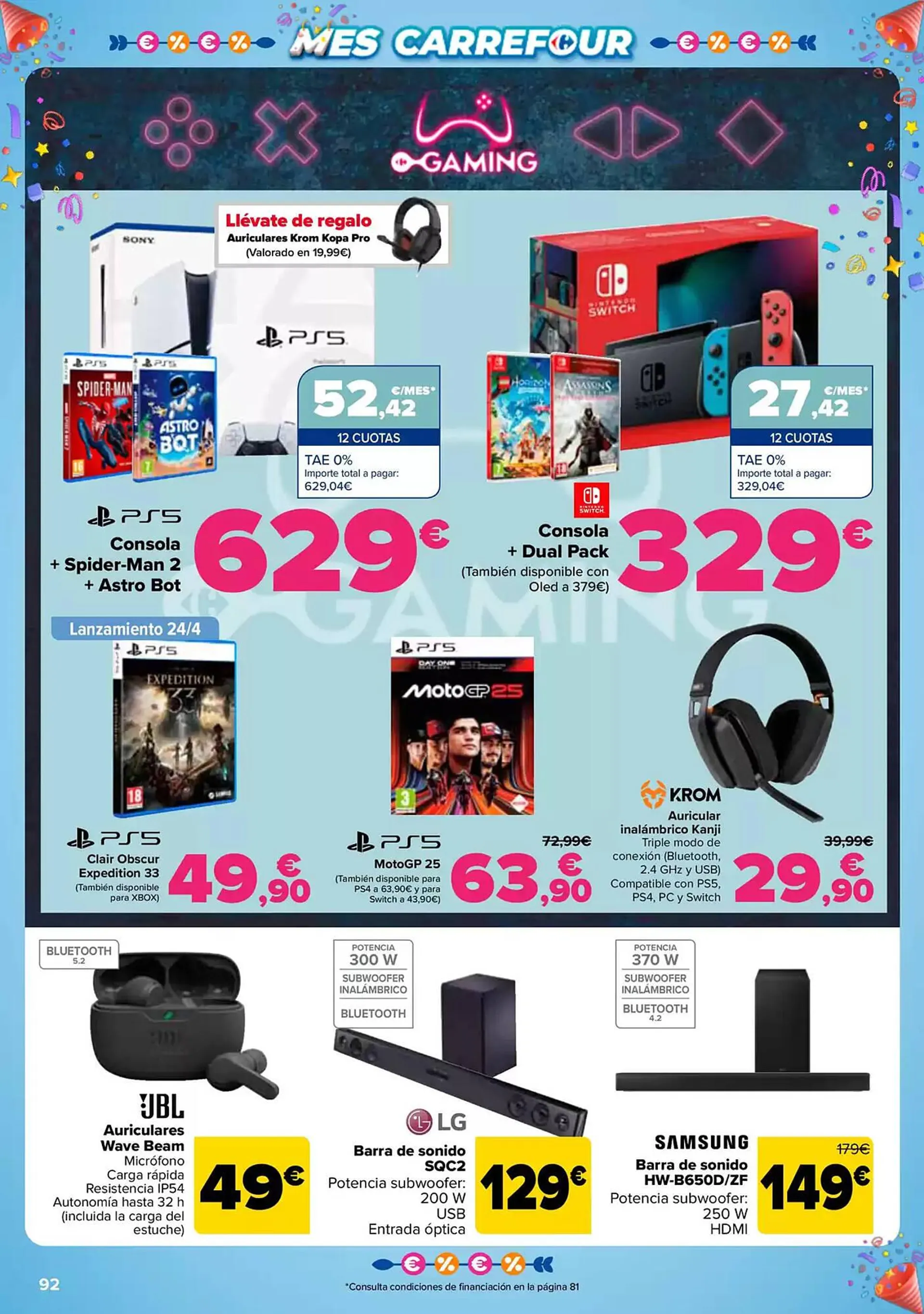 Catálogo de Folleto Carrefour 22 de abril al 12 de mayo 2025 - Página 92