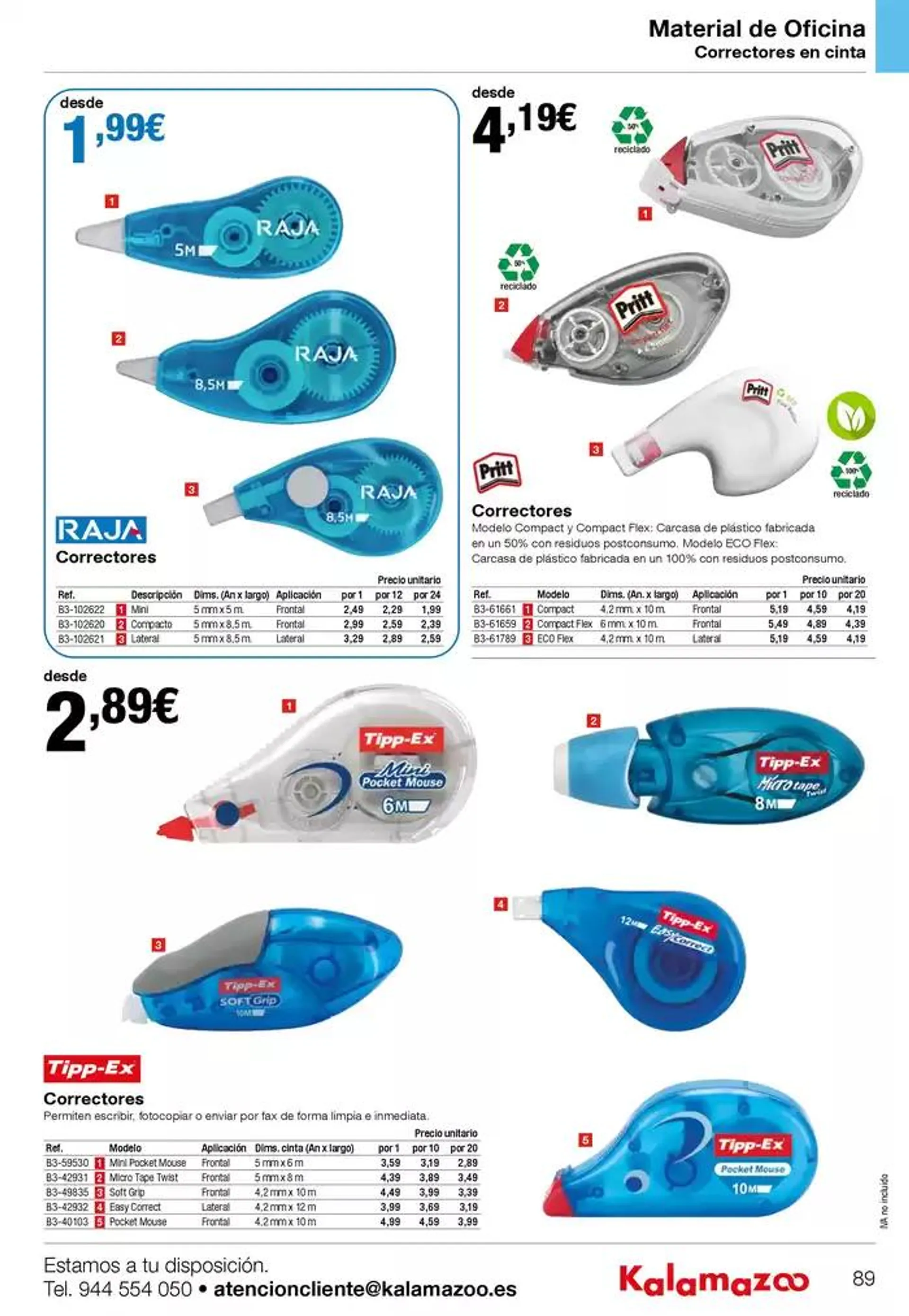 Catálogo de Staples Kalamazoo Catálogo General 9 de enero al 30 de septiembre 2025 - Página 89