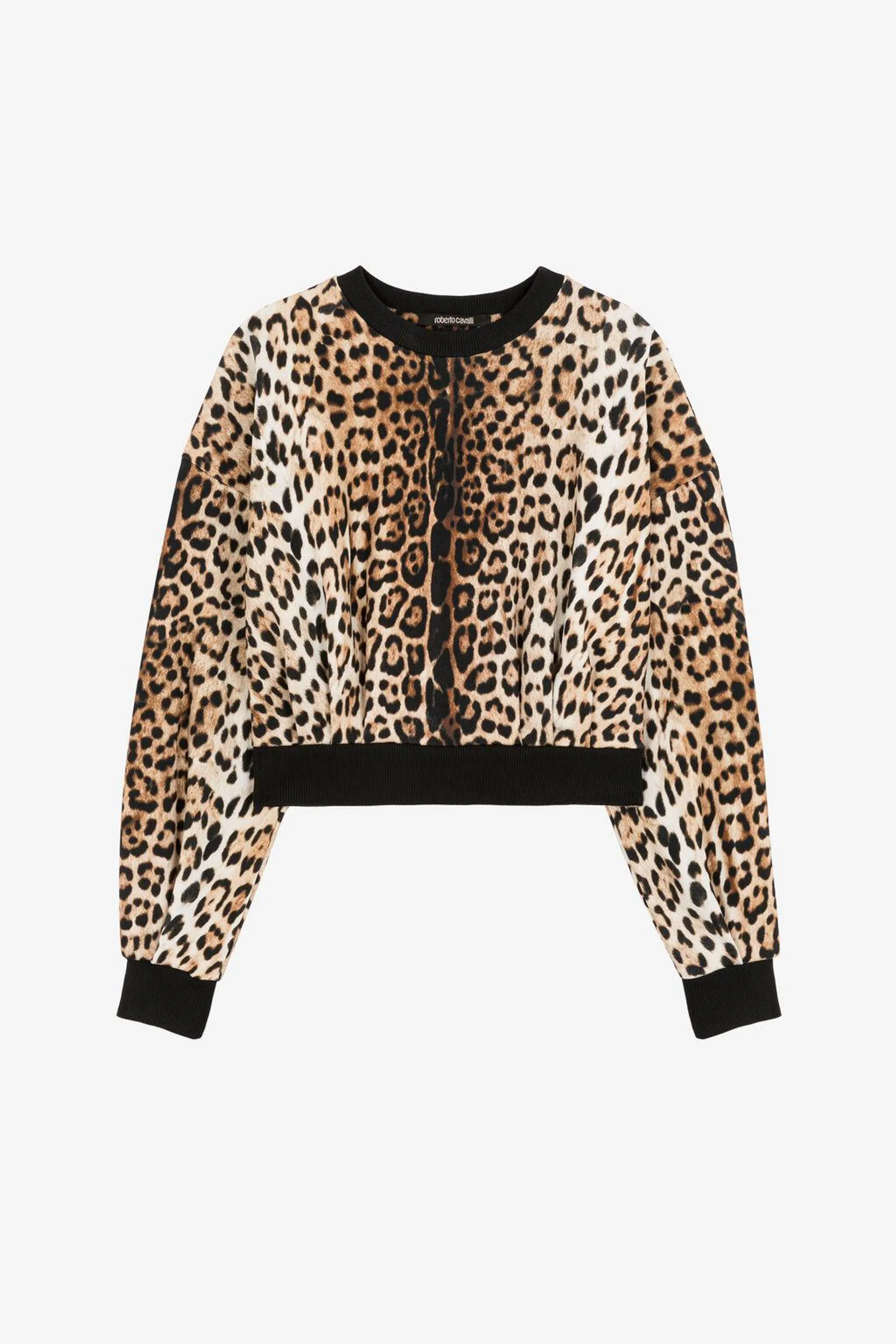 Sudadera de algodón con estampado Jaguar