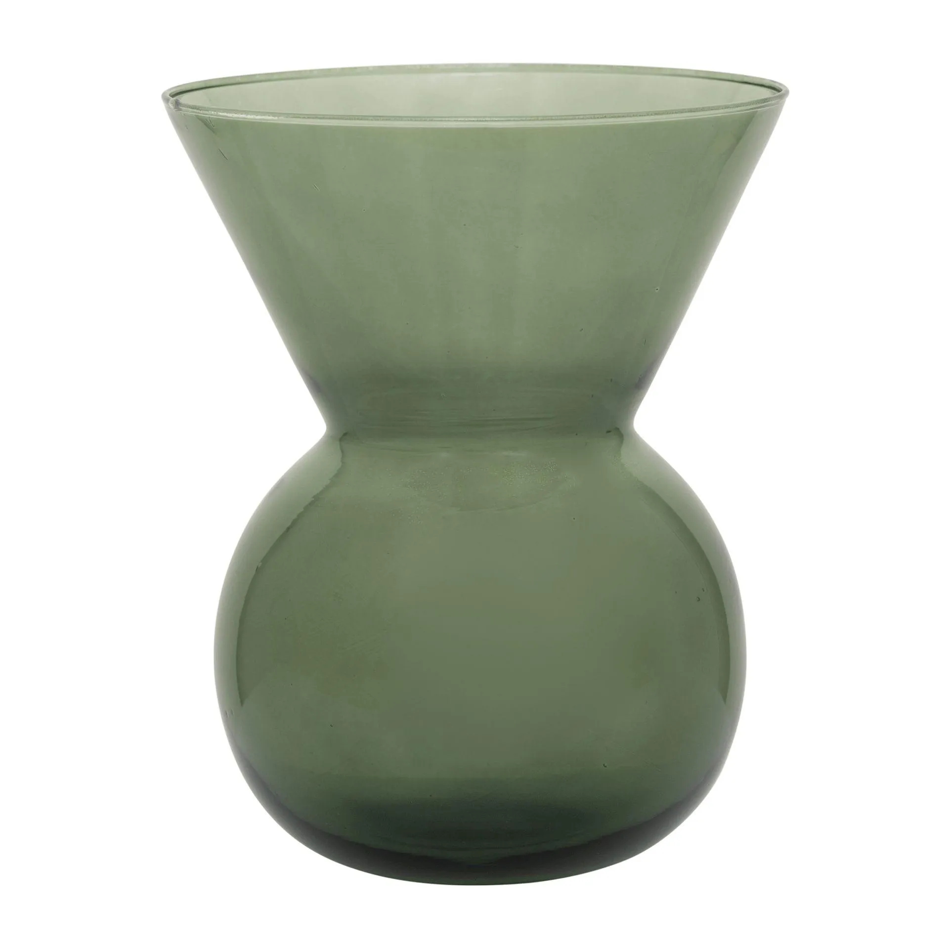 By Mioake Cuppen vase 15 cm Duck green