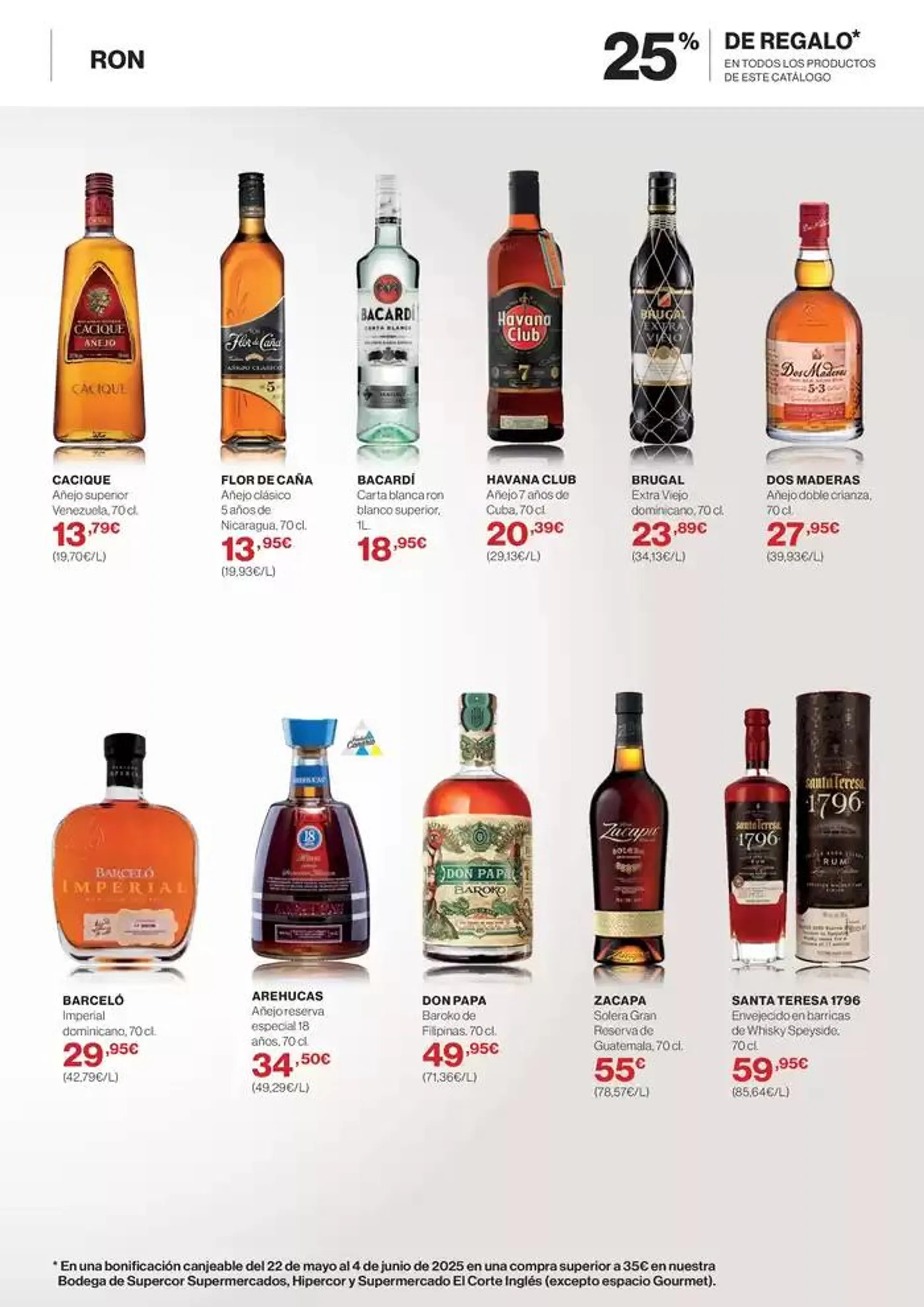 Catálogo de Precios válidos del 24 de abril al 21 de mayo en Canarias 25 de abril al 21 de mayo 2025 - Página 23