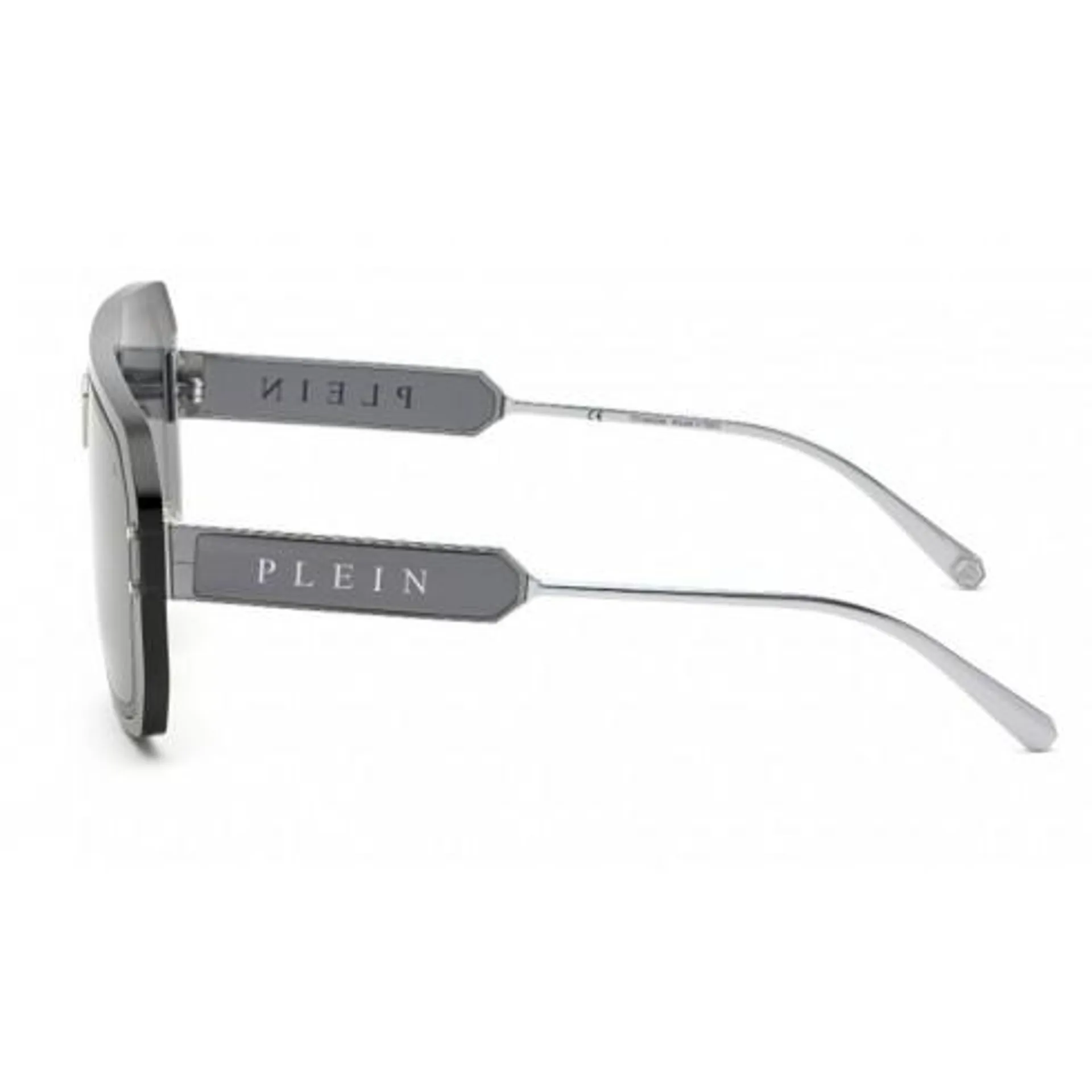 Gafas de sol Unisex Philipp Plein SPP050 99579X PALLADIUM SMOKE/MIRROR SILVER 99