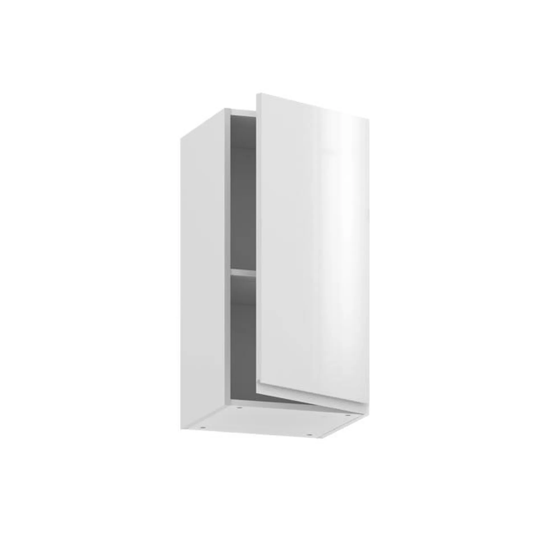 Mueble alto de cocina Delinia ID Tokyo blanco mate 76,8x40 cm 1PTA