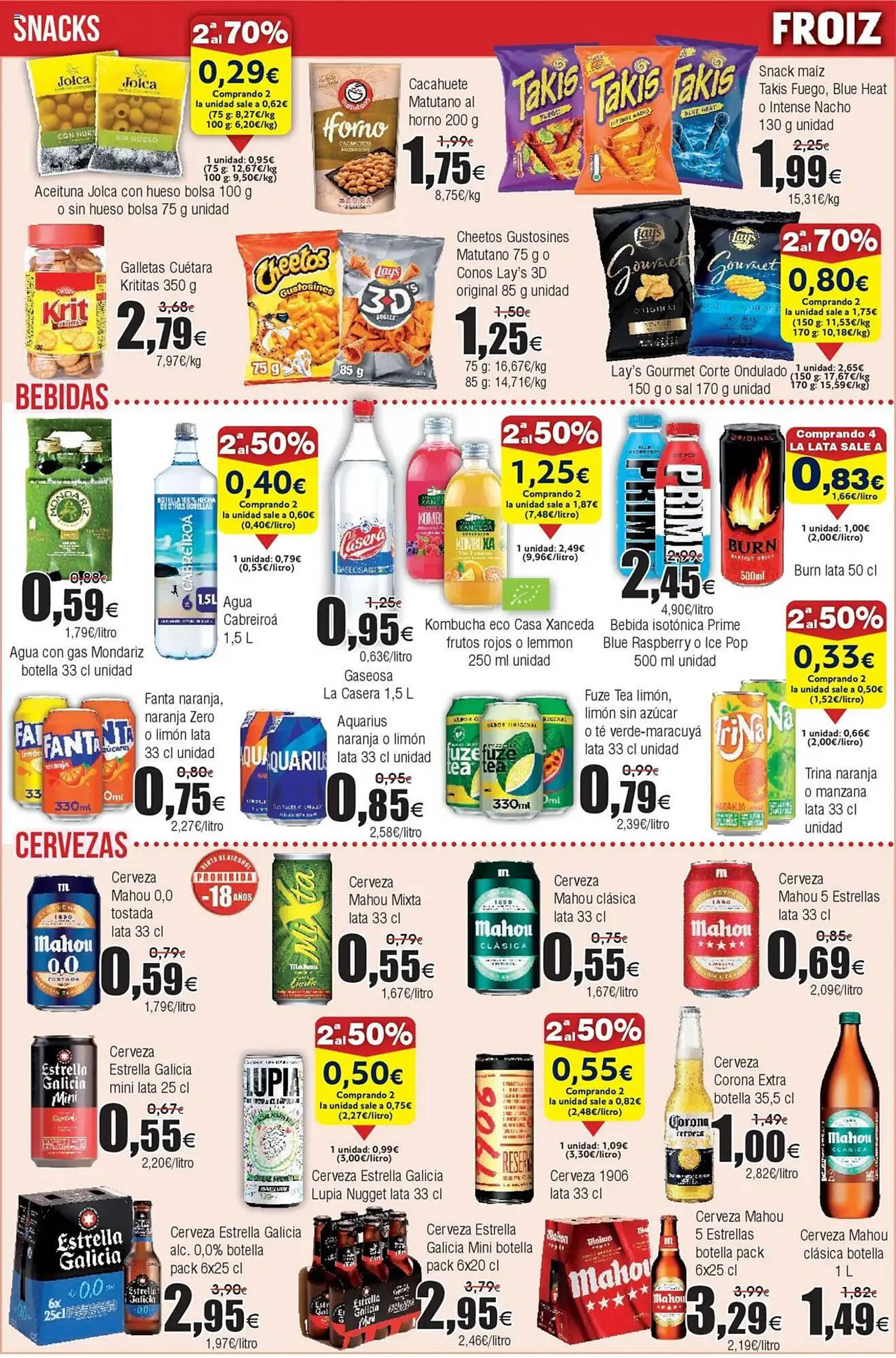 Catálogo de Folleto FROIZ 27 de mayo al 11 de junio 2025 - Página 12