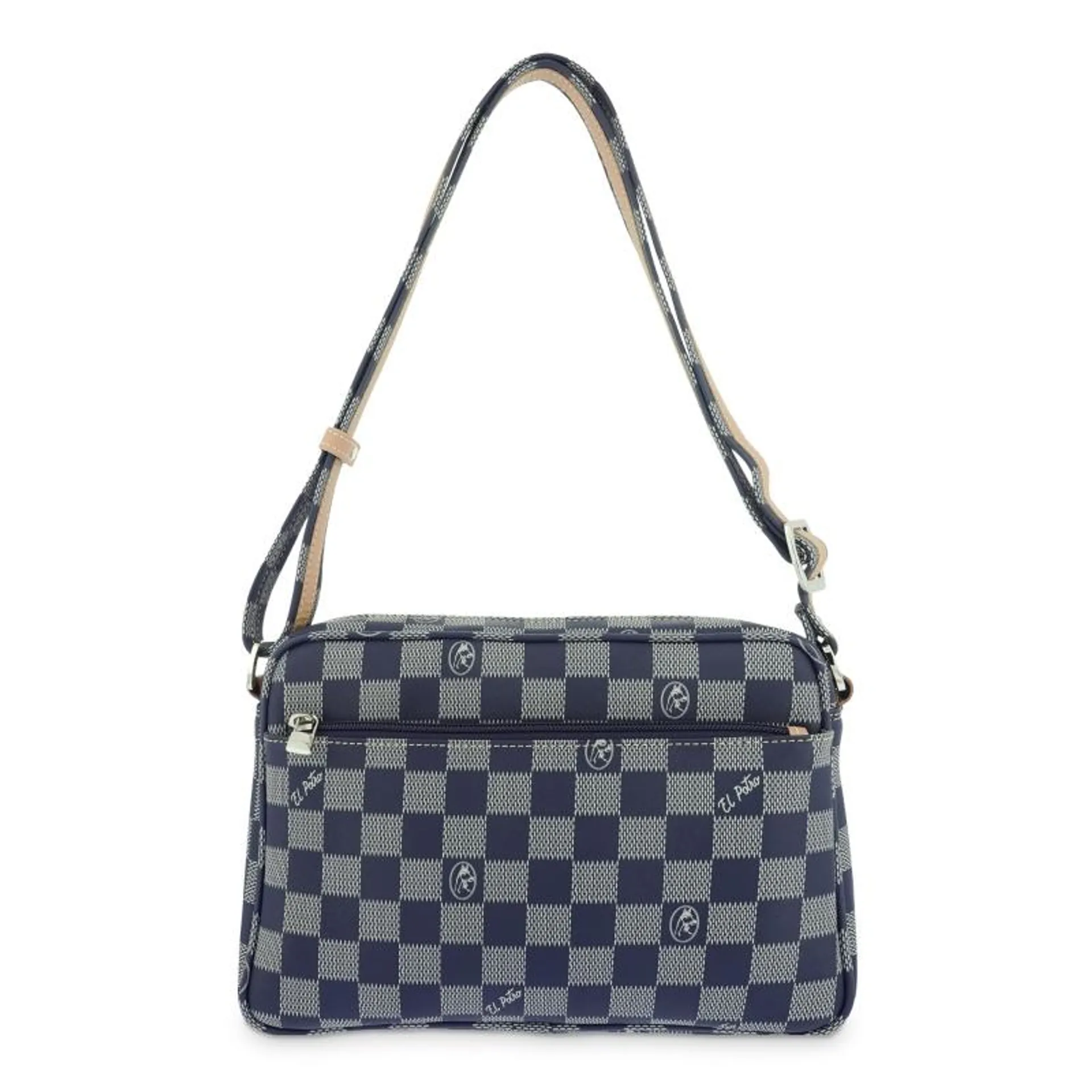 Bolso bandolera grande mujer color azul - Chess