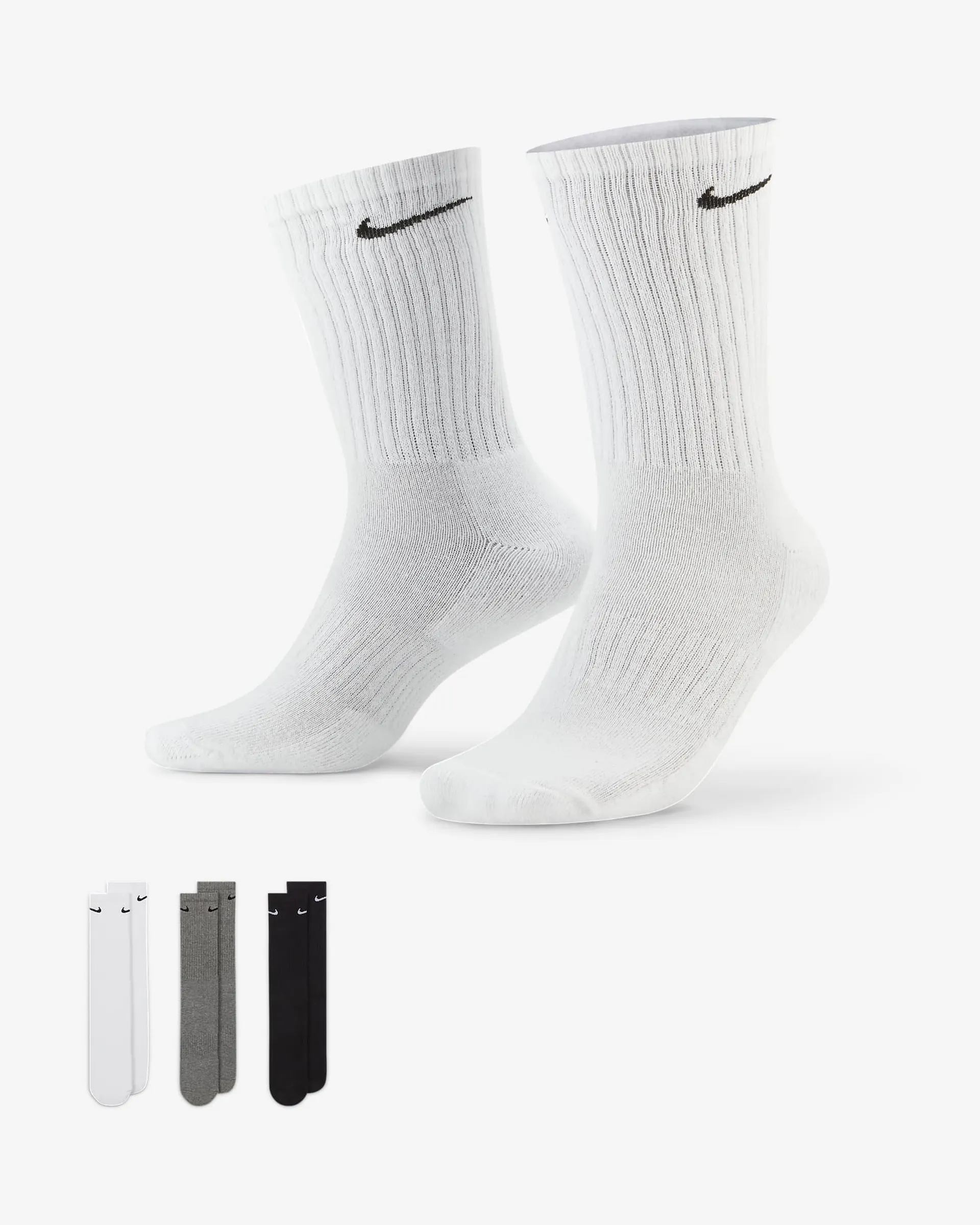 Calcetines largos de entrenamiento (3 pares)