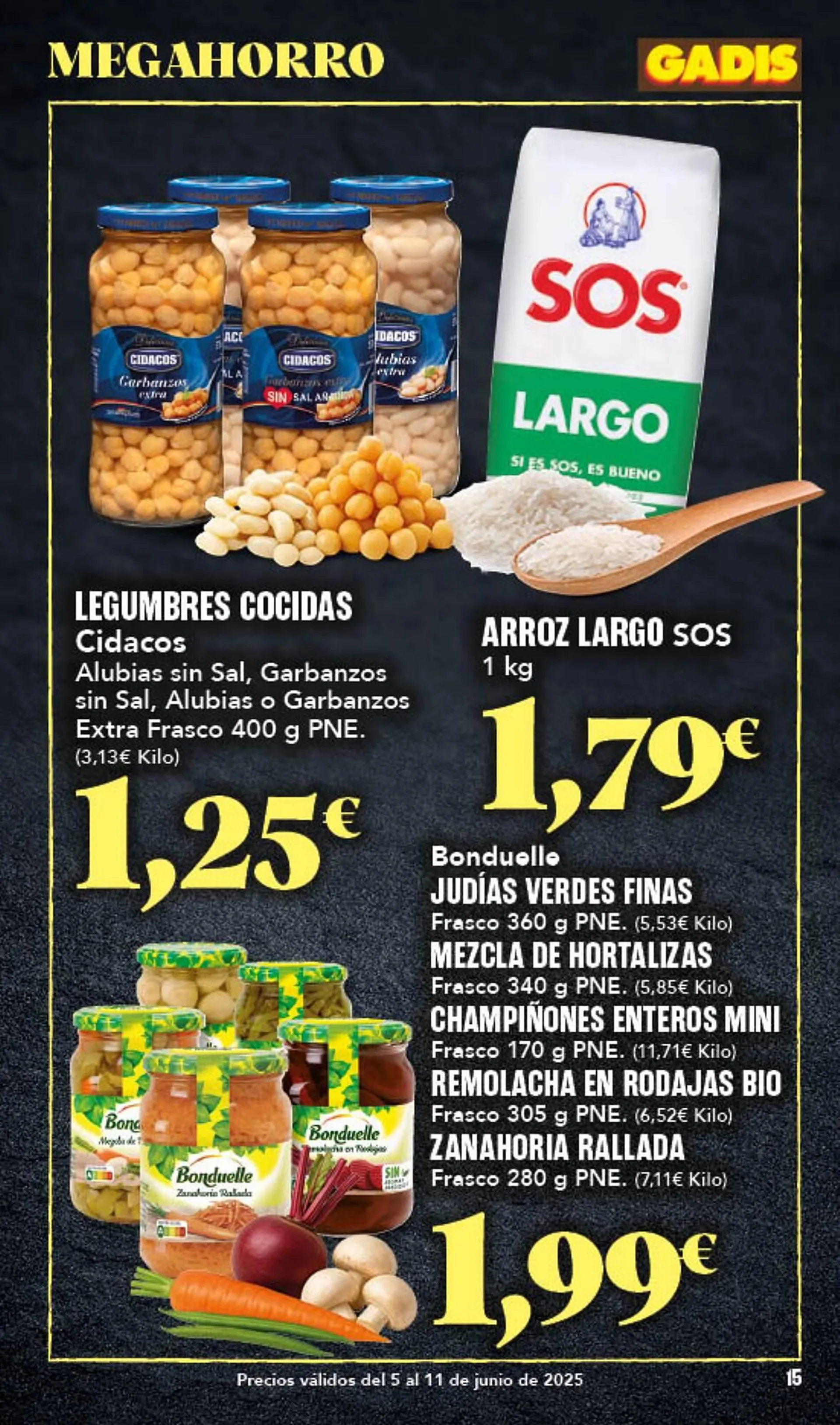 Catálogo de Folleto Gadis 5 de junio al 11 de junio 2025 - Página 15