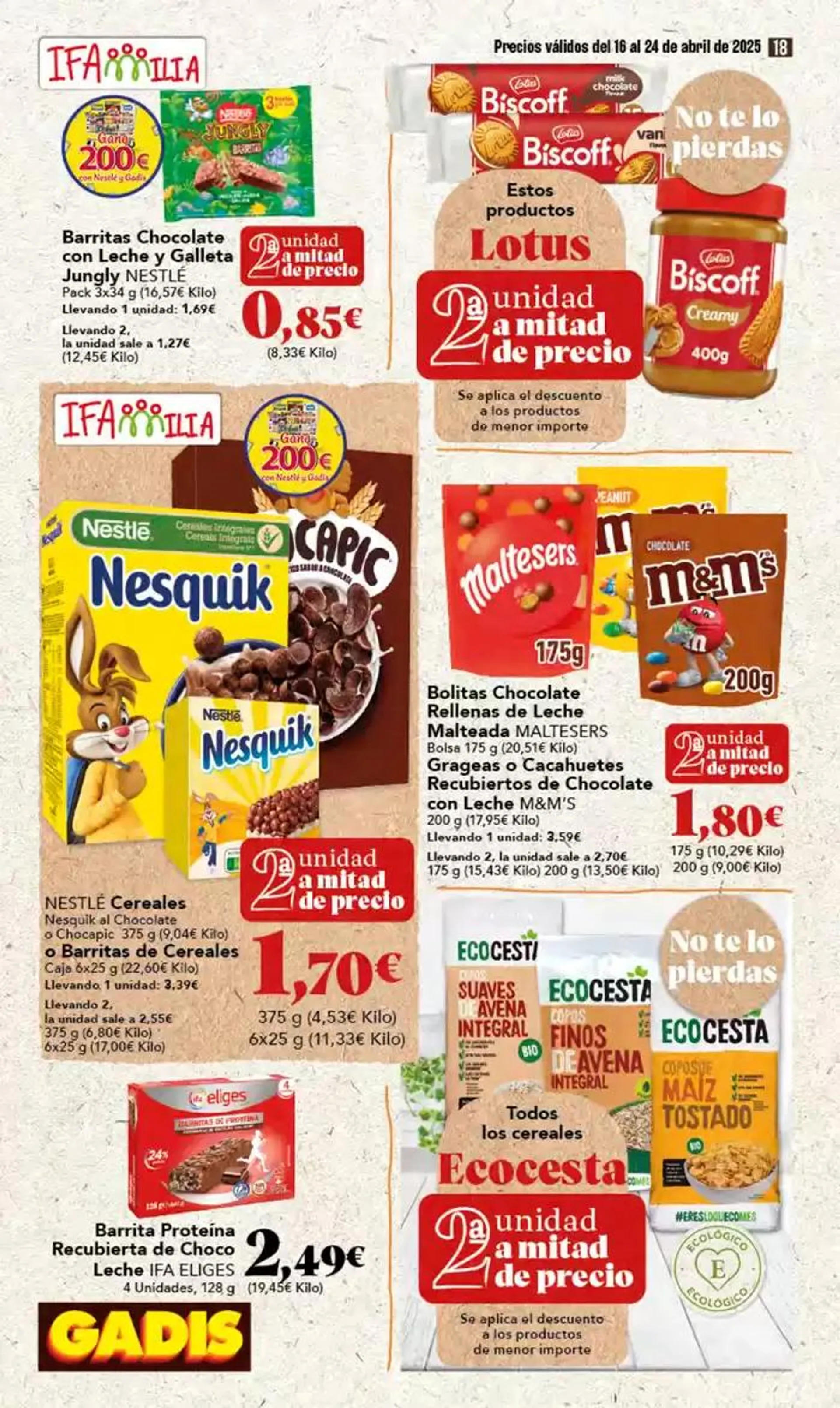 Catálogo de Precios válidos del 16 al 24 de abril 16 de abril al 24 de abril 2025 - Página 18