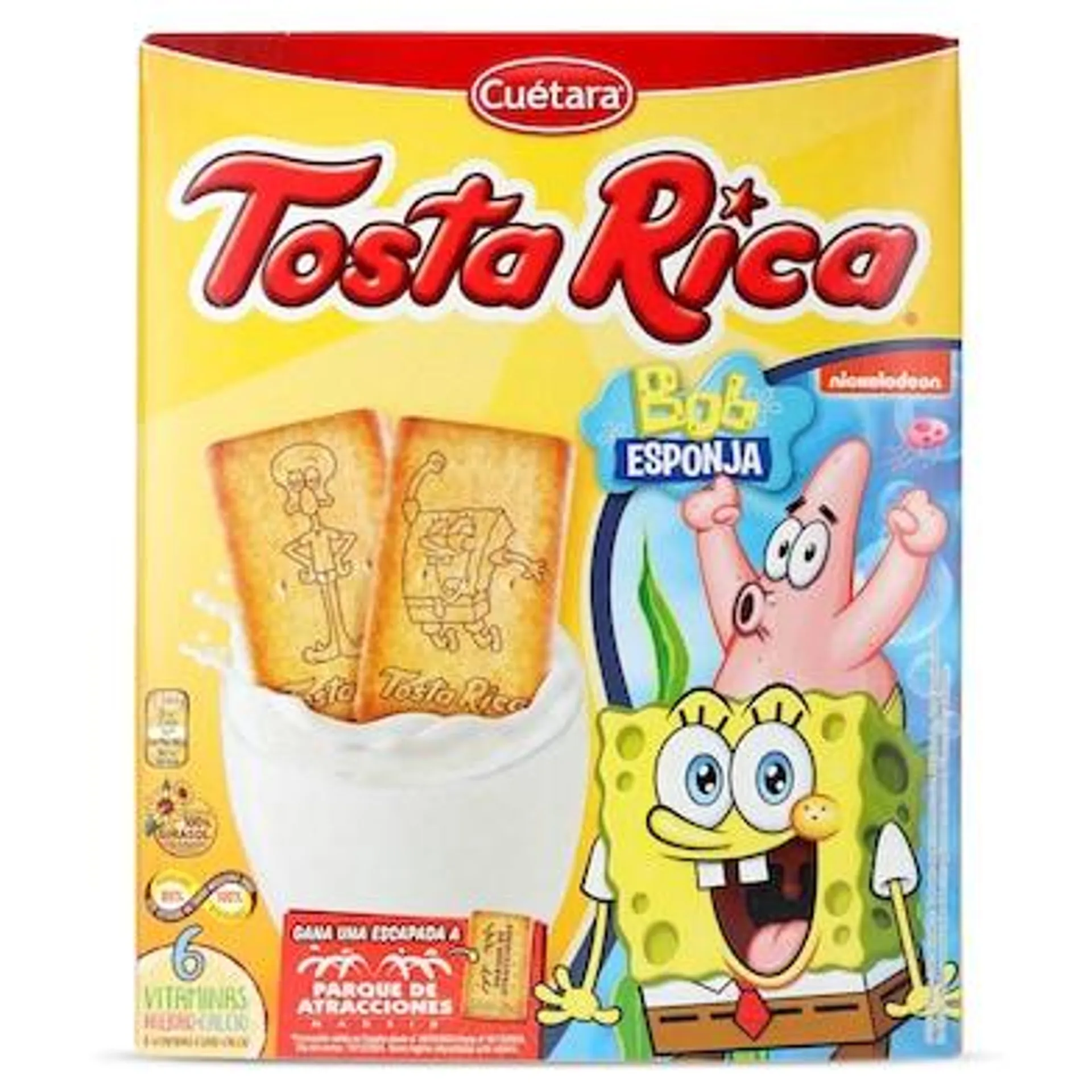 Galletas de desayuno Cuétara Tostarica caja 570 g