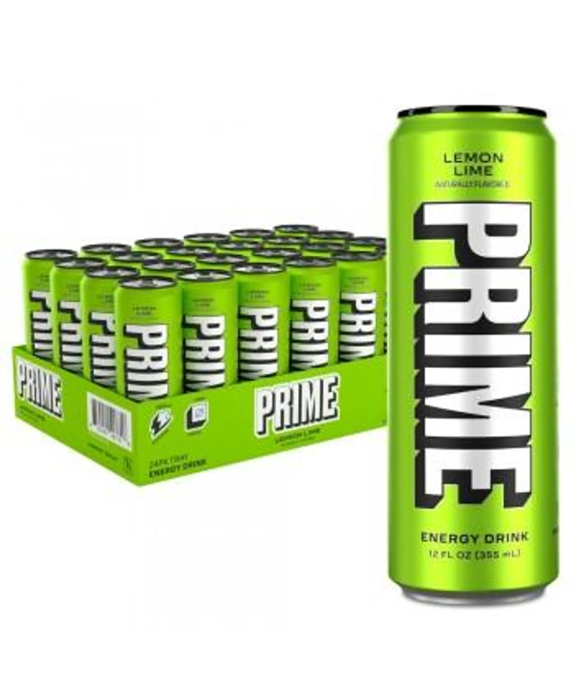 Lemon Lime 355 ml. Prime Energy Drink