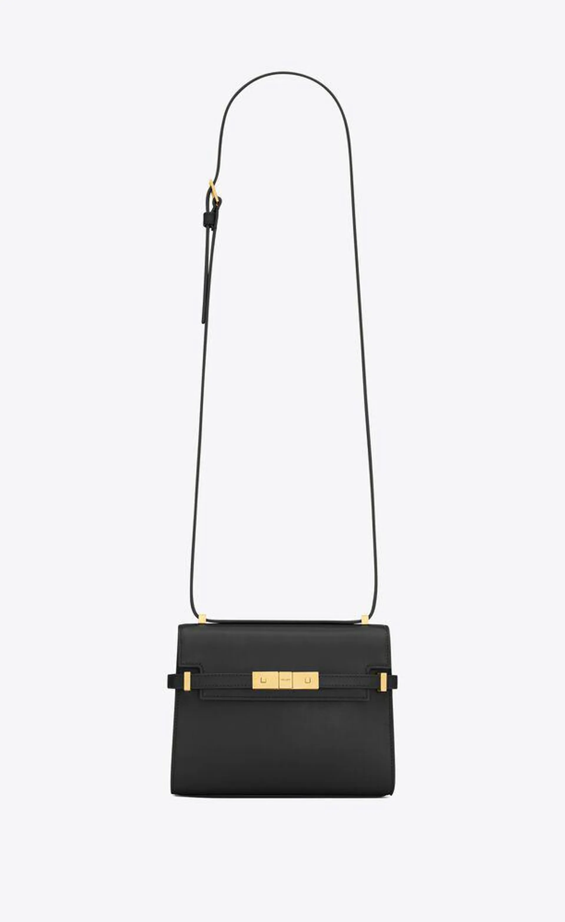 manhattan mini de piel box saint laurent