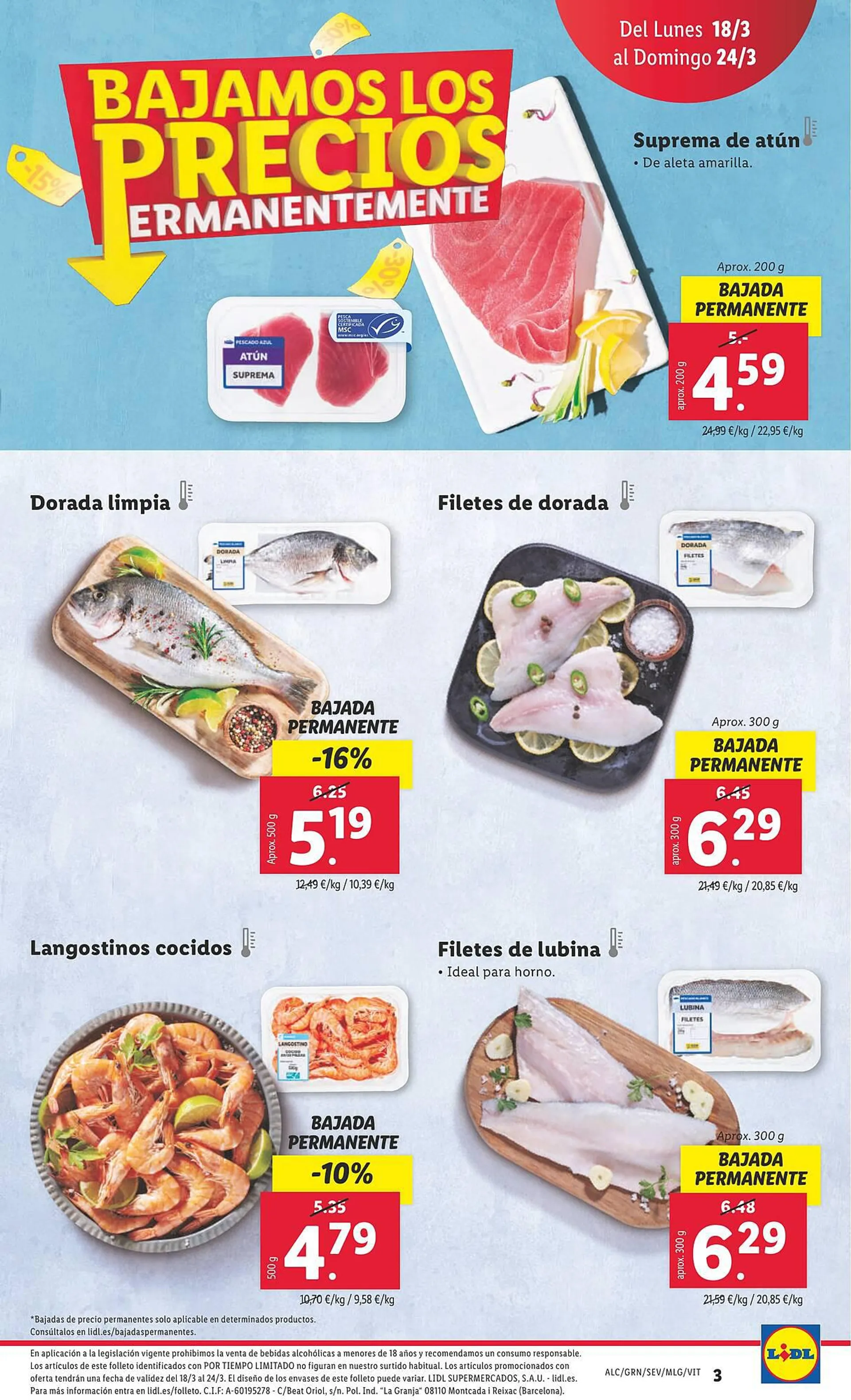 Catálogo de Folleto Lidl 18 de marzo al 24 de marzo 2024 - Página 3