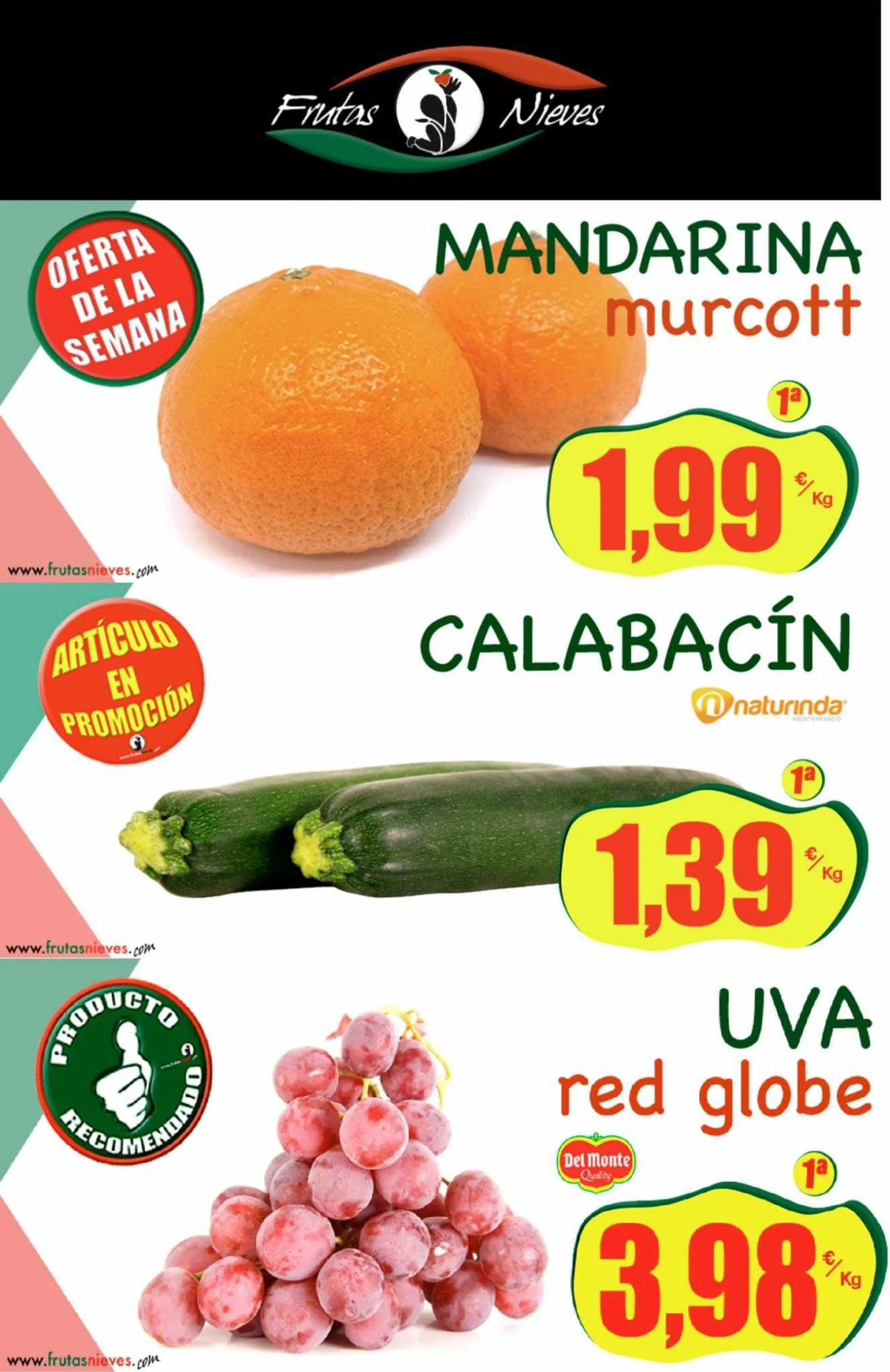 Catálogo Frutas Nieves - 1