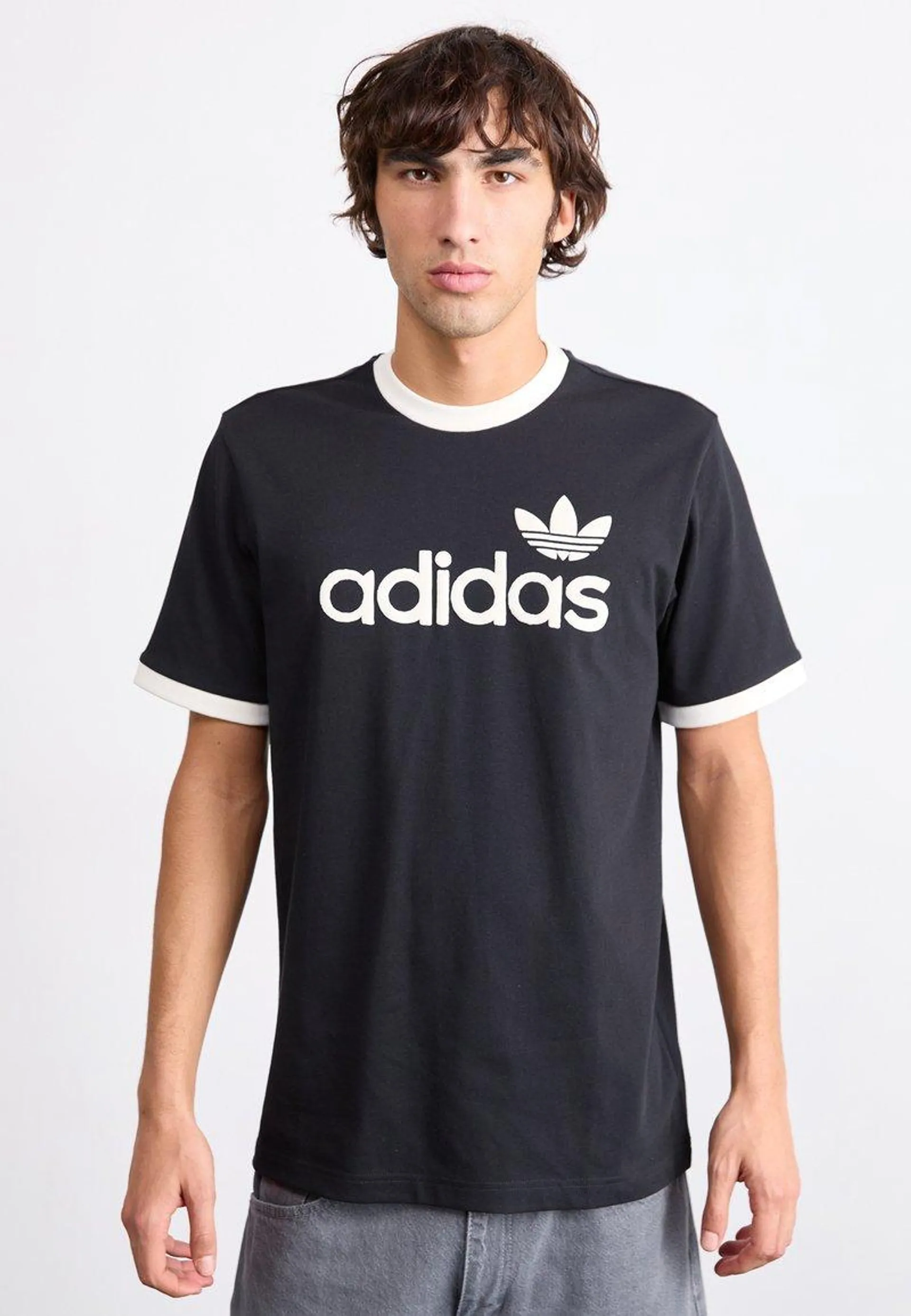 SIMPLE - Camiseta estampada - black