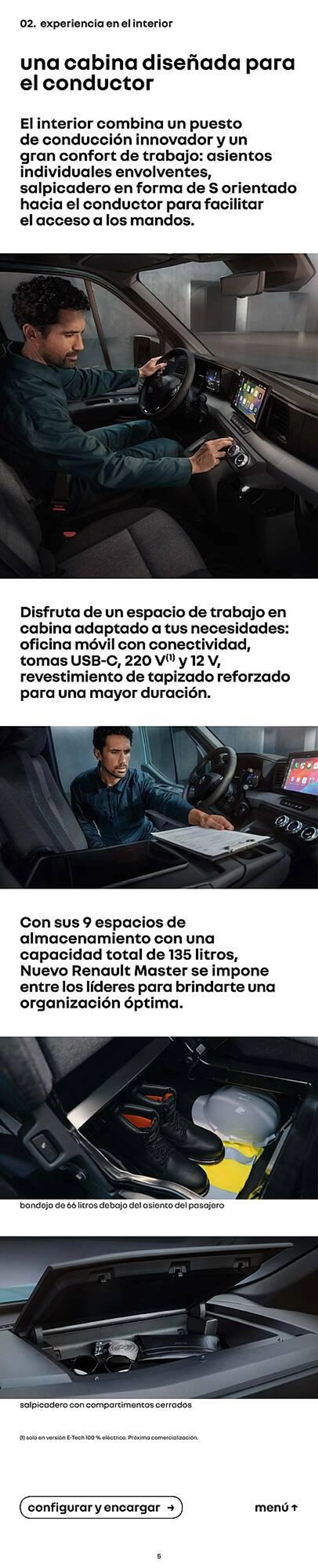 Catálogo de Folleto Renault Master E-Tech 19 de julio al 19 de julio 2025 - Página 5