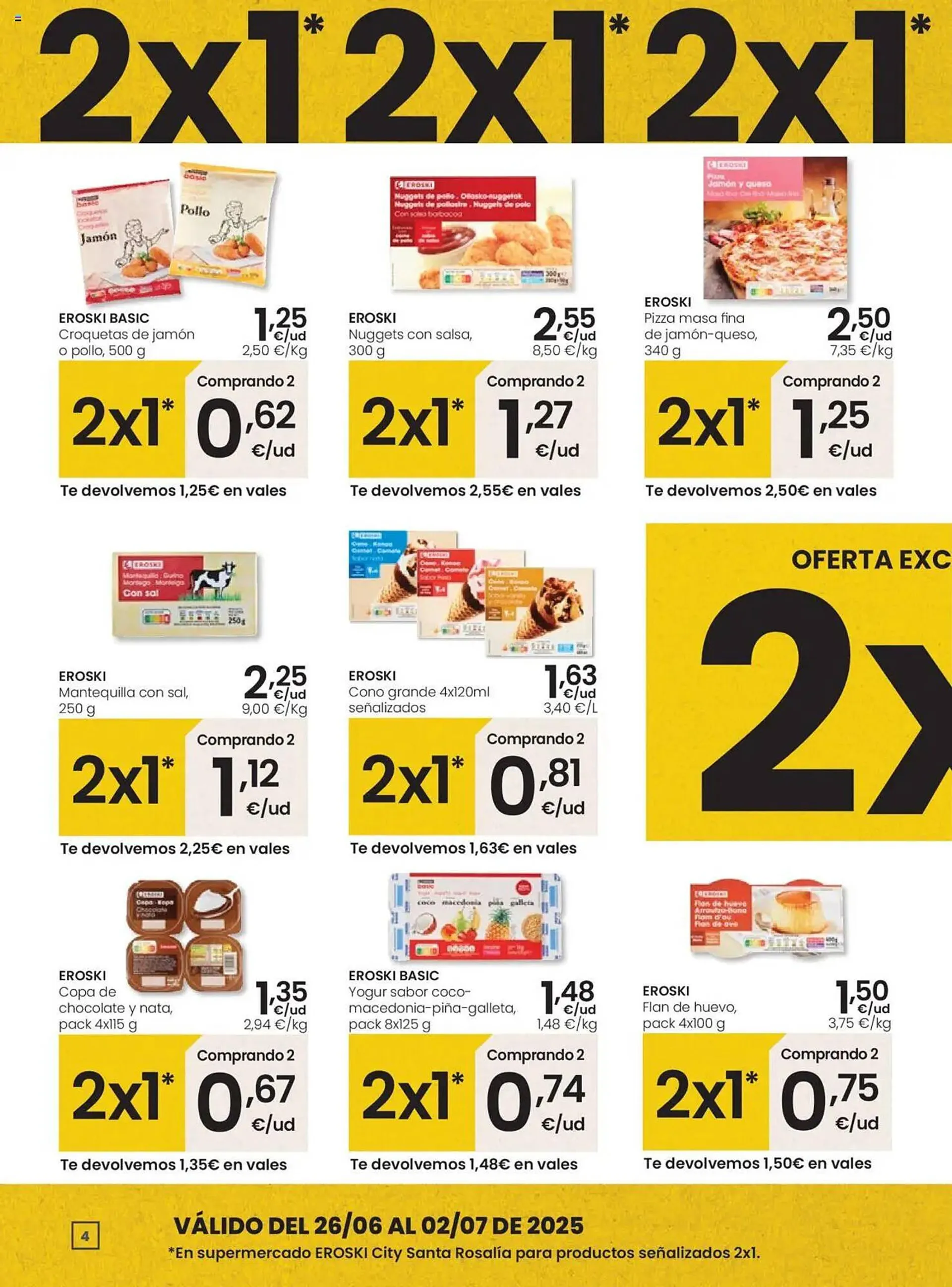 Catálogo de Folleto Eroski 26 de junio al 2 de julio 2025 - Página 4