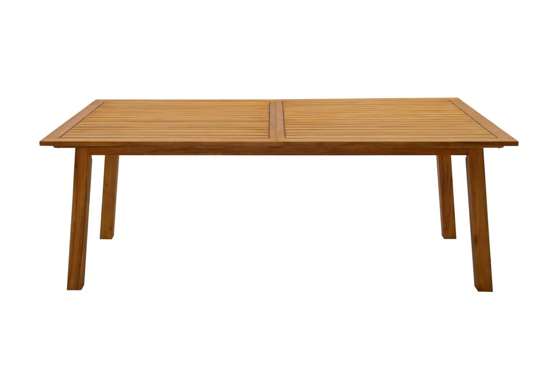 Mesa de jardín extensible de madera maciza 210-300 cm MAYEL