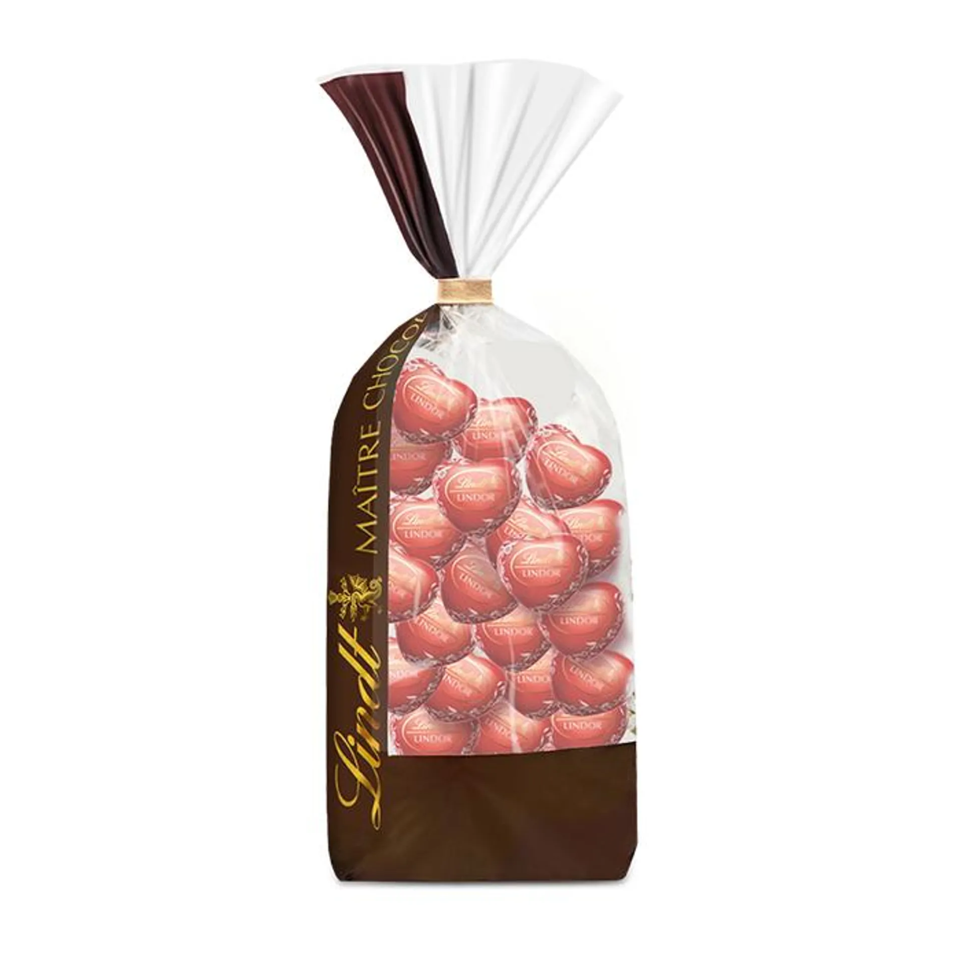 Bolsa Lindor Corazones Leche 300g - Lindt