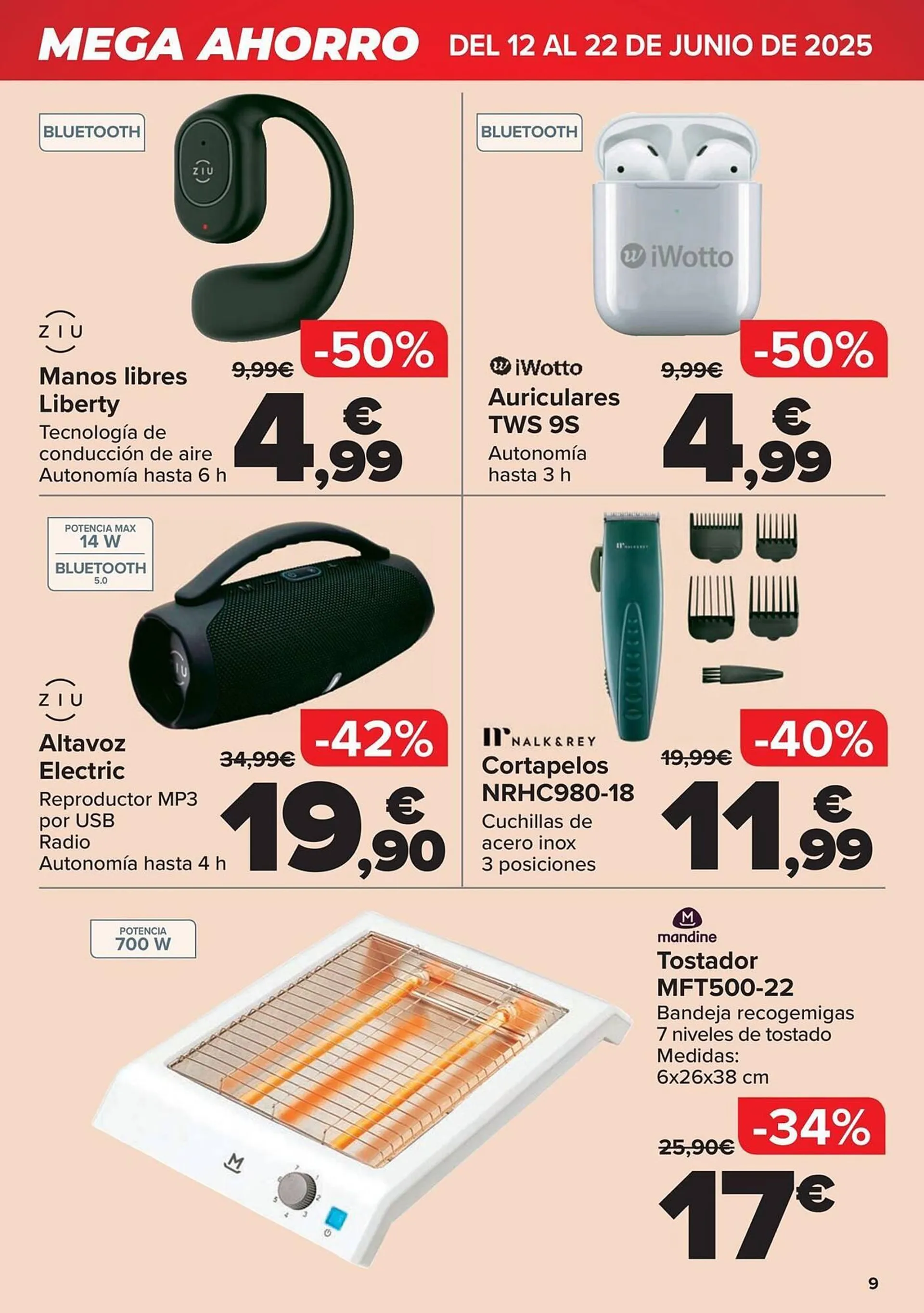 Catálogo de Folleto Carrefour 12 de junio al 22 de junio 2025 - Página 9