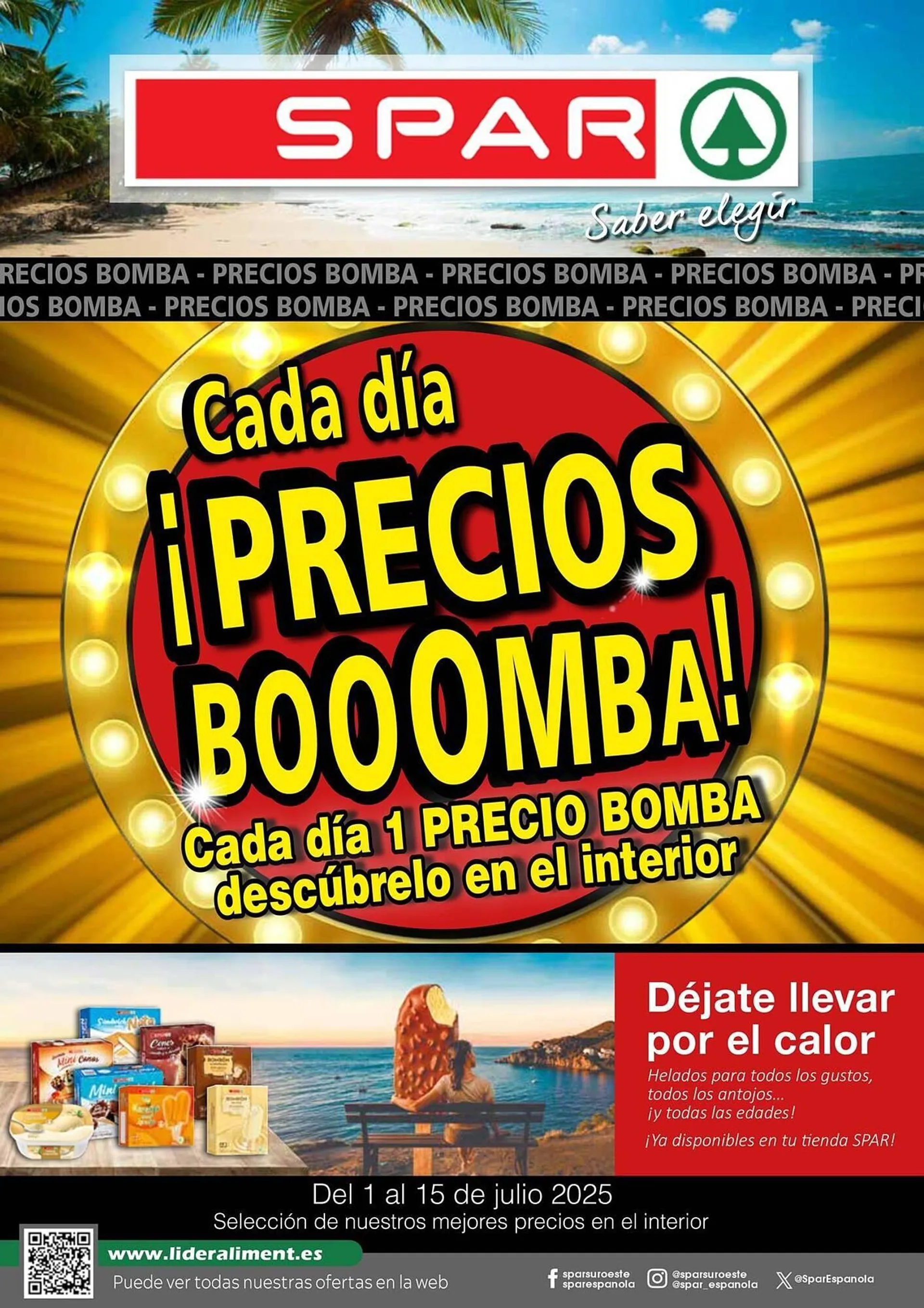 Catálogo de Folleto SPAR 1 de julio al 15 de julio 2025 - Página 1