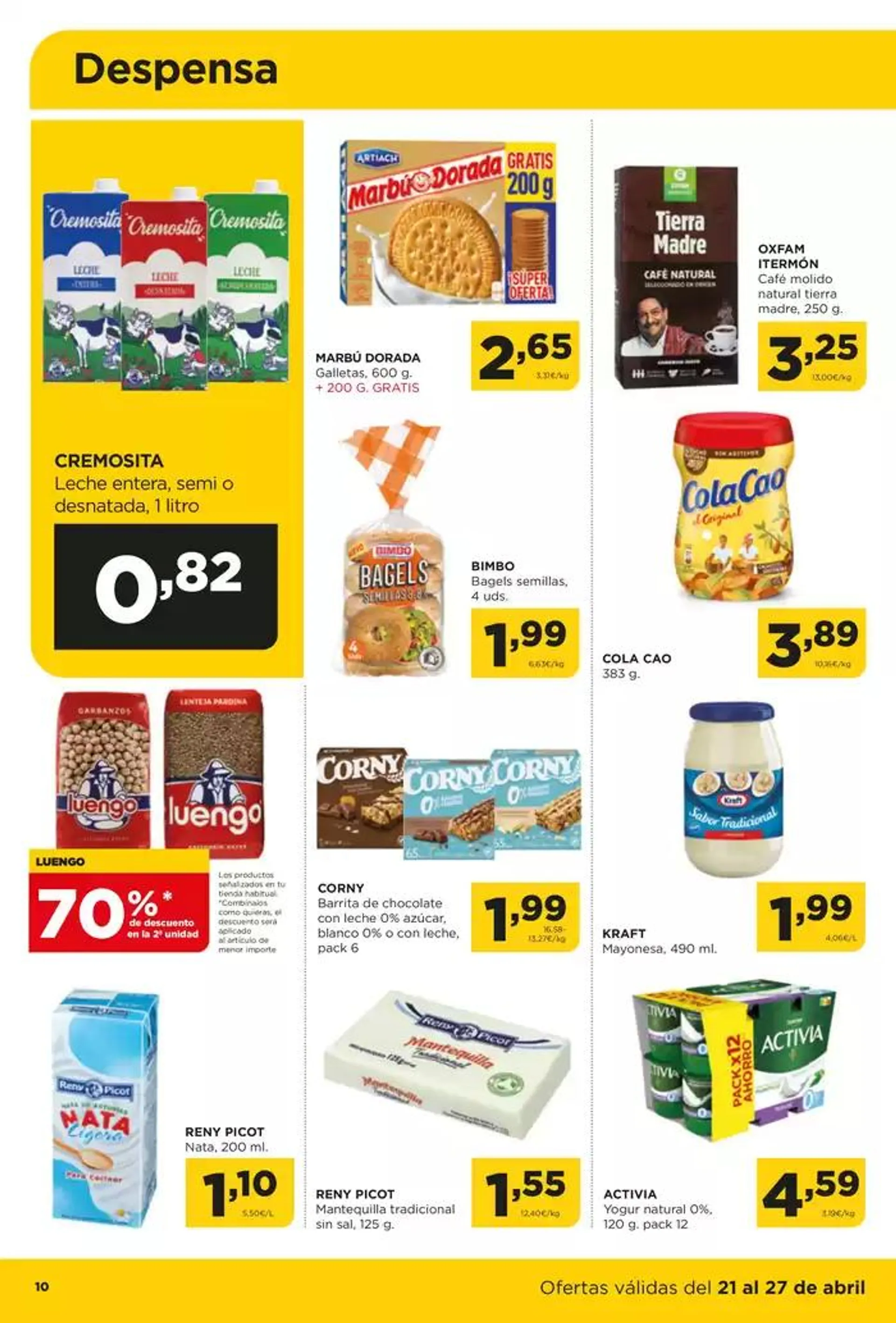 Catálogo de Catálogo Alimerka Castilla y León y Galicia 22 de abril al 27 de abril 2025 - Página 10