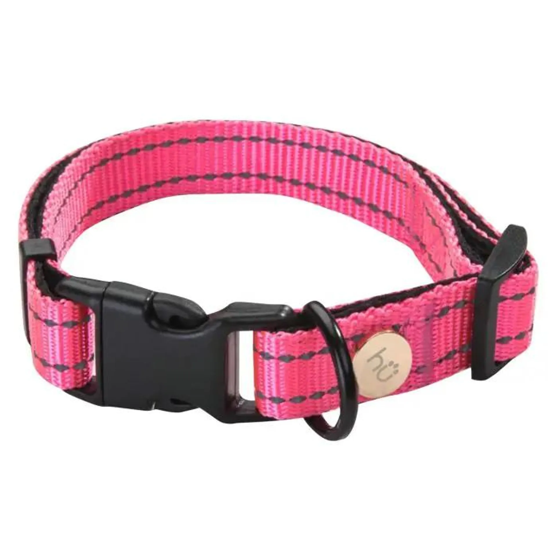 Collar Reflectante Rosa