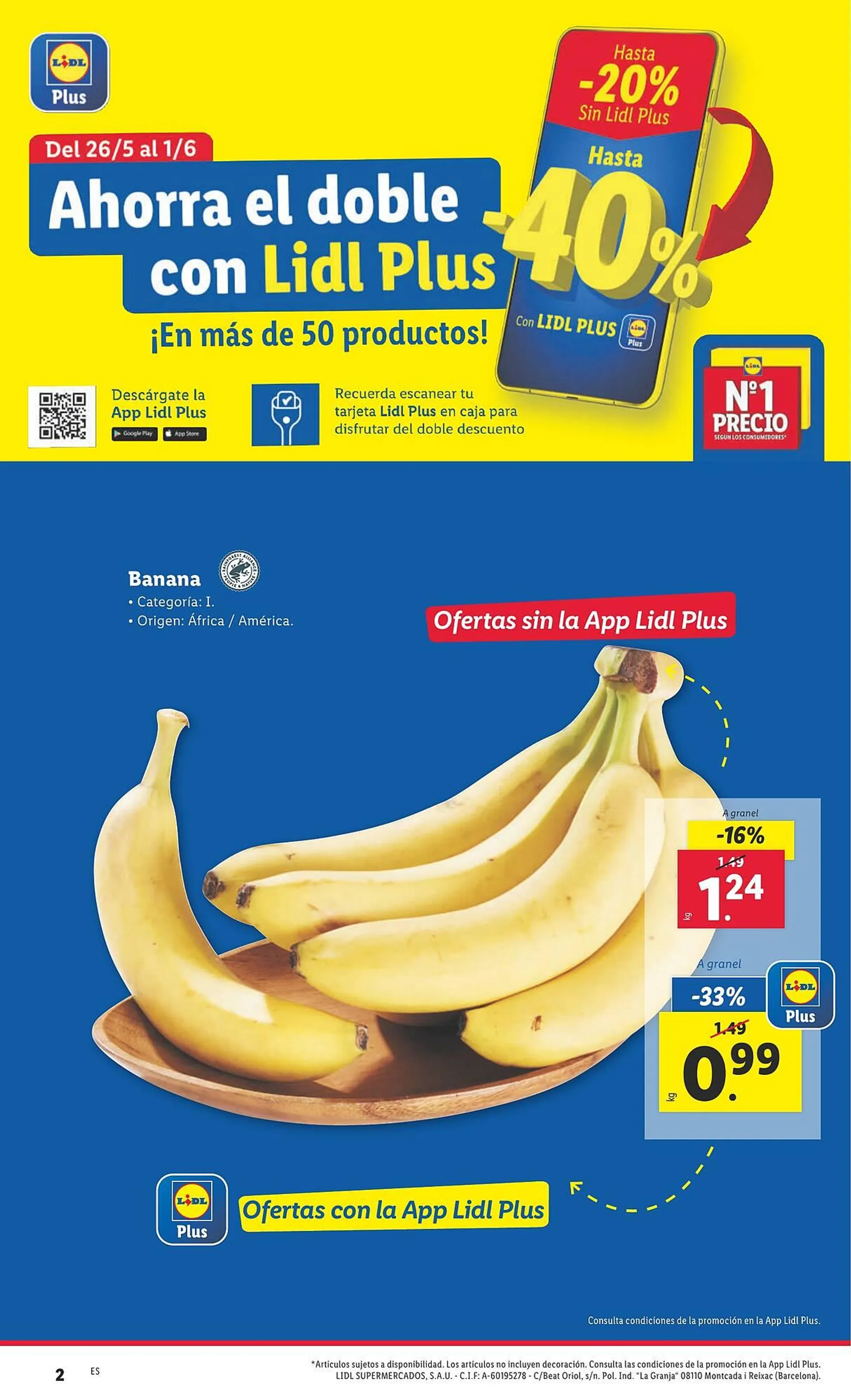 Catálogo de Folleto Lidl 26 de mayo al 1 de junio 2025 - Página 2