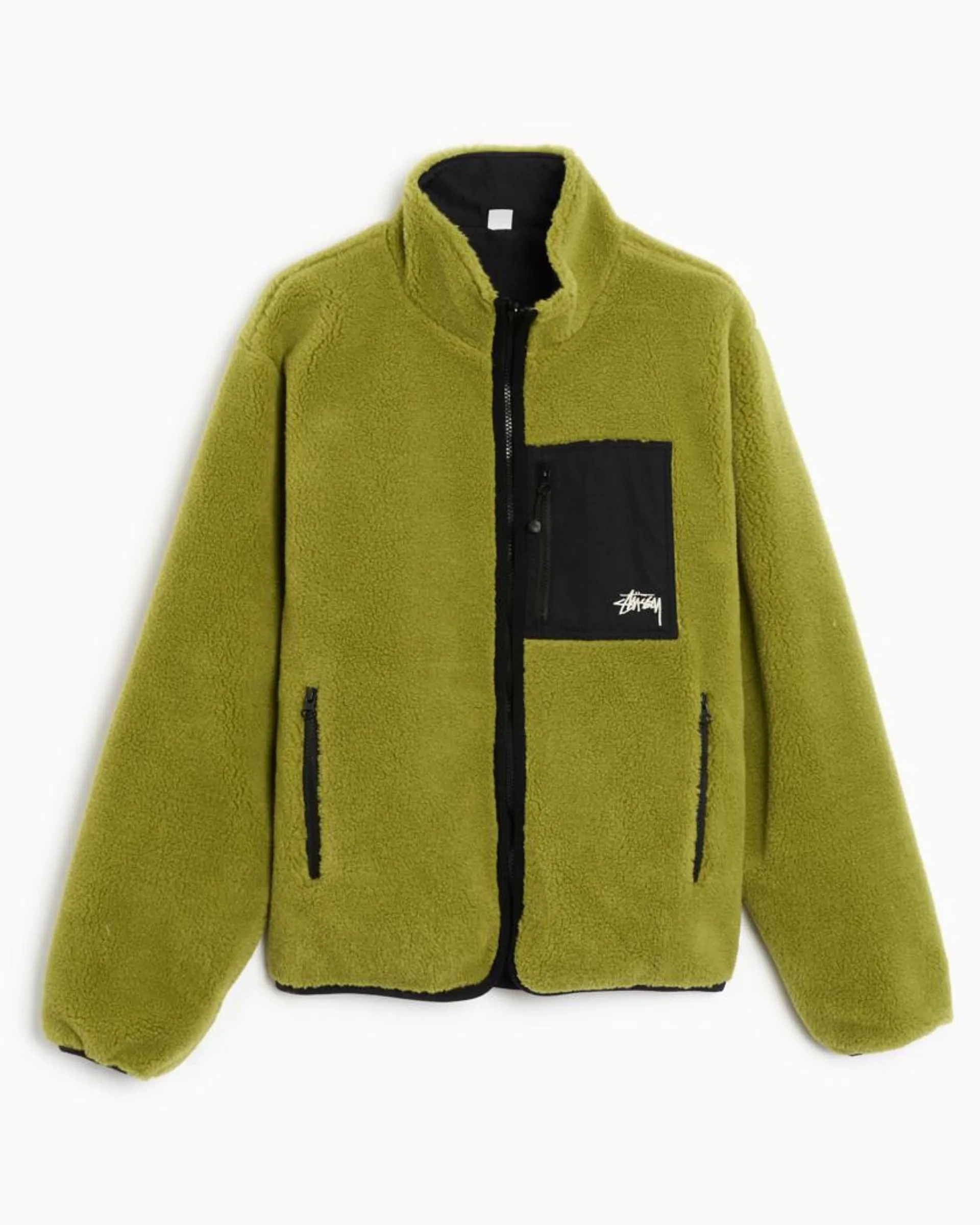 Stüssy Men's Sherpa Reversible Jacket
