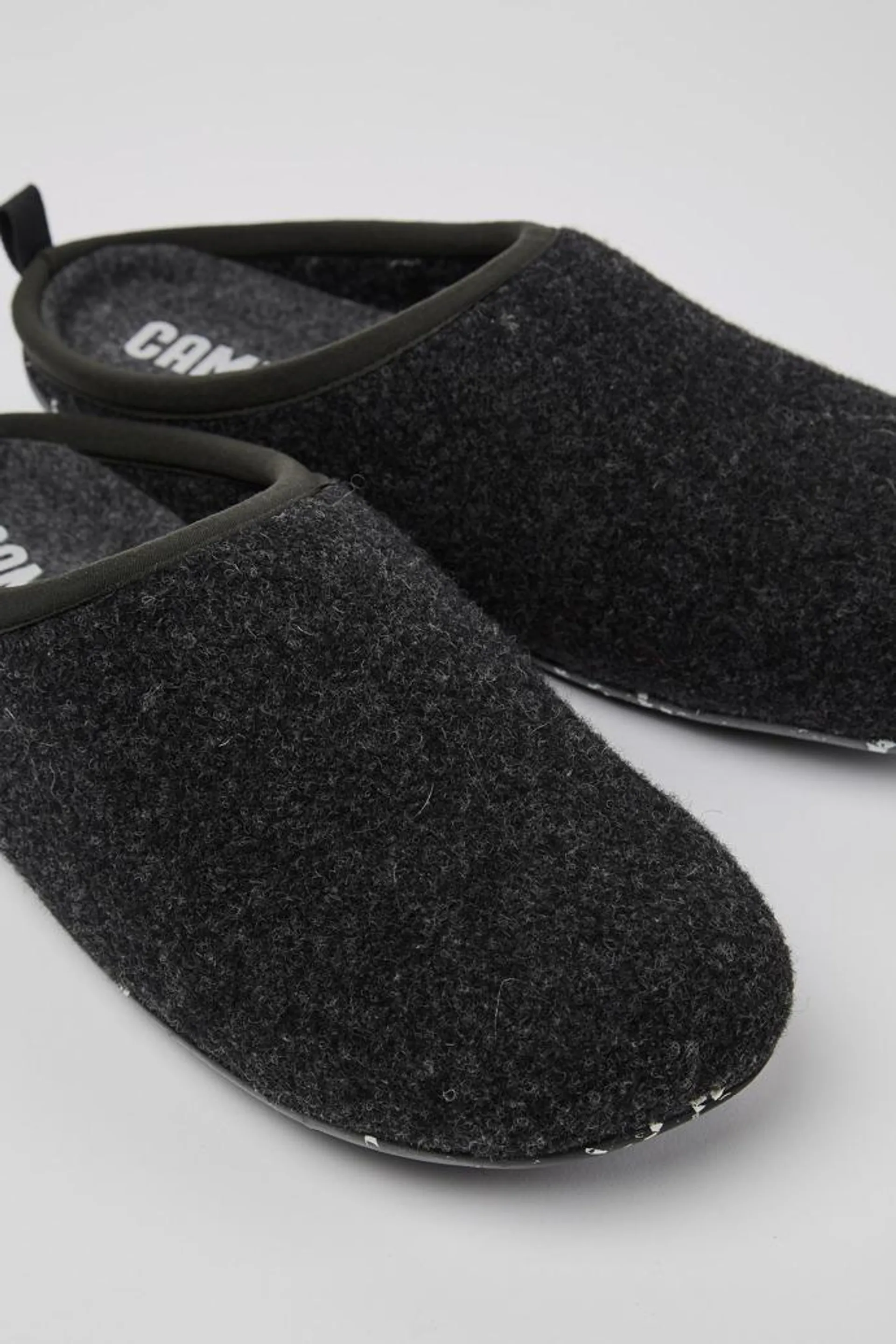 Wabi Zapatillas de casa grises para hombre