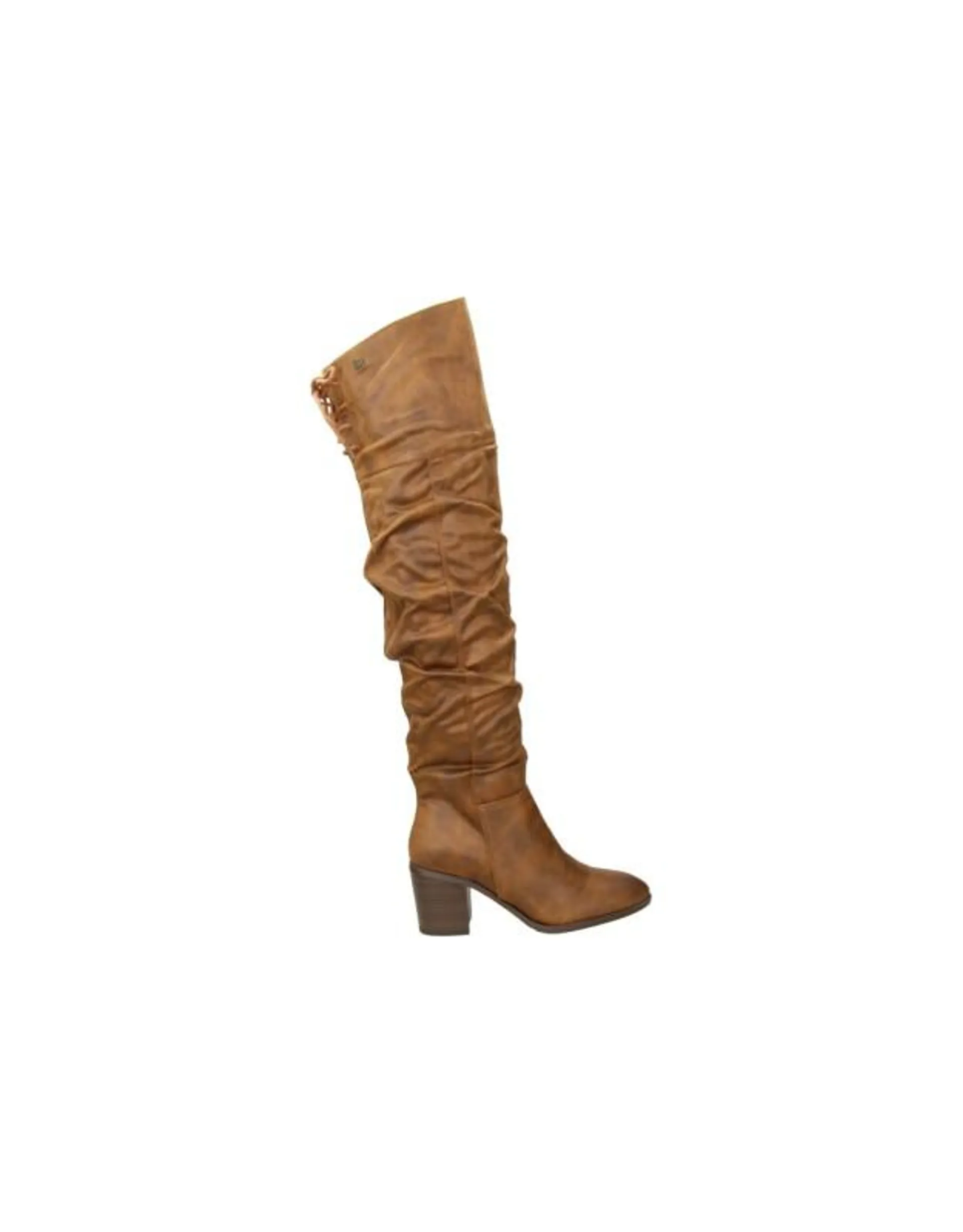 Botas para mujer con tacón Mustang MTNG 52952 en marron