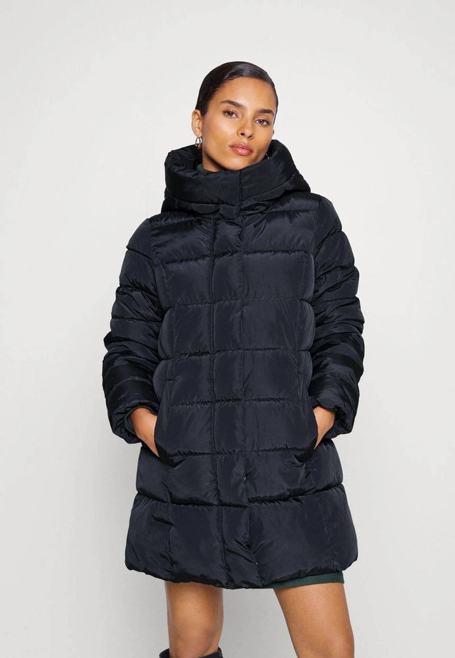 ONLNEWLINA PUFFER COAT - Abrigo de invierno - blue graphite