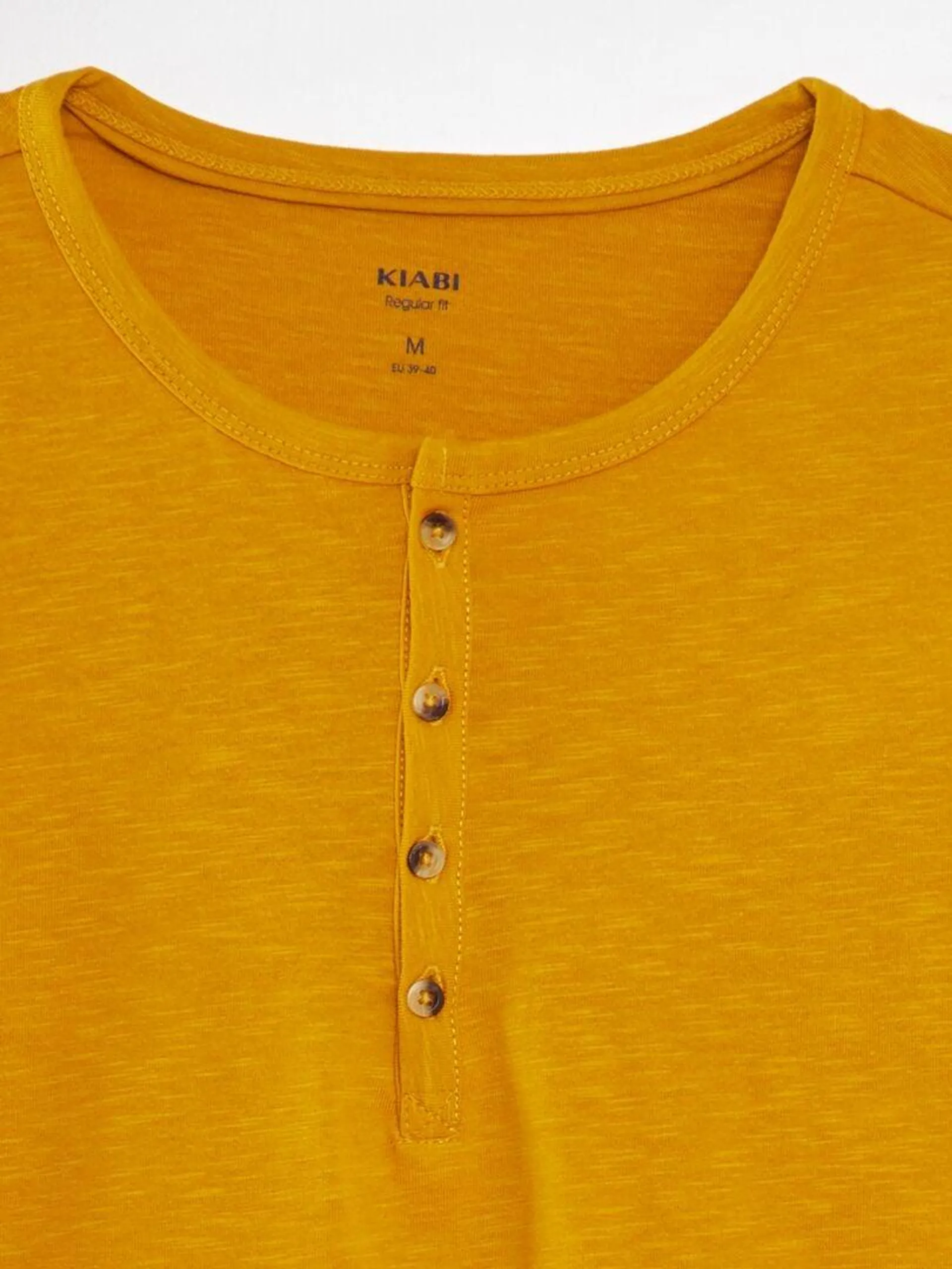 Camiseta de punto - AMARILLO