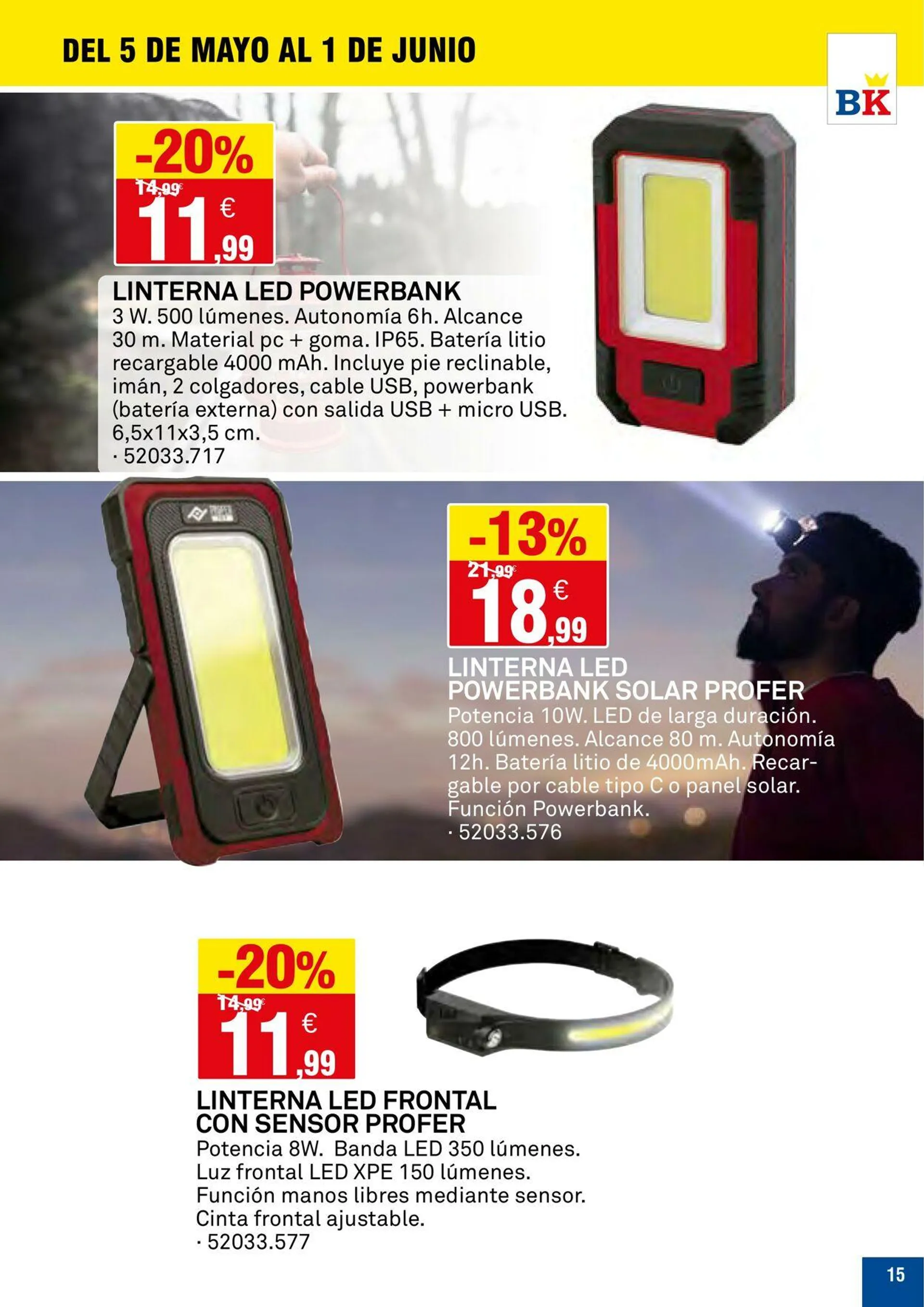 Catálogo de Bricoking Oferta actual 26 de mayo al 9 de junio 2025 - Página 15