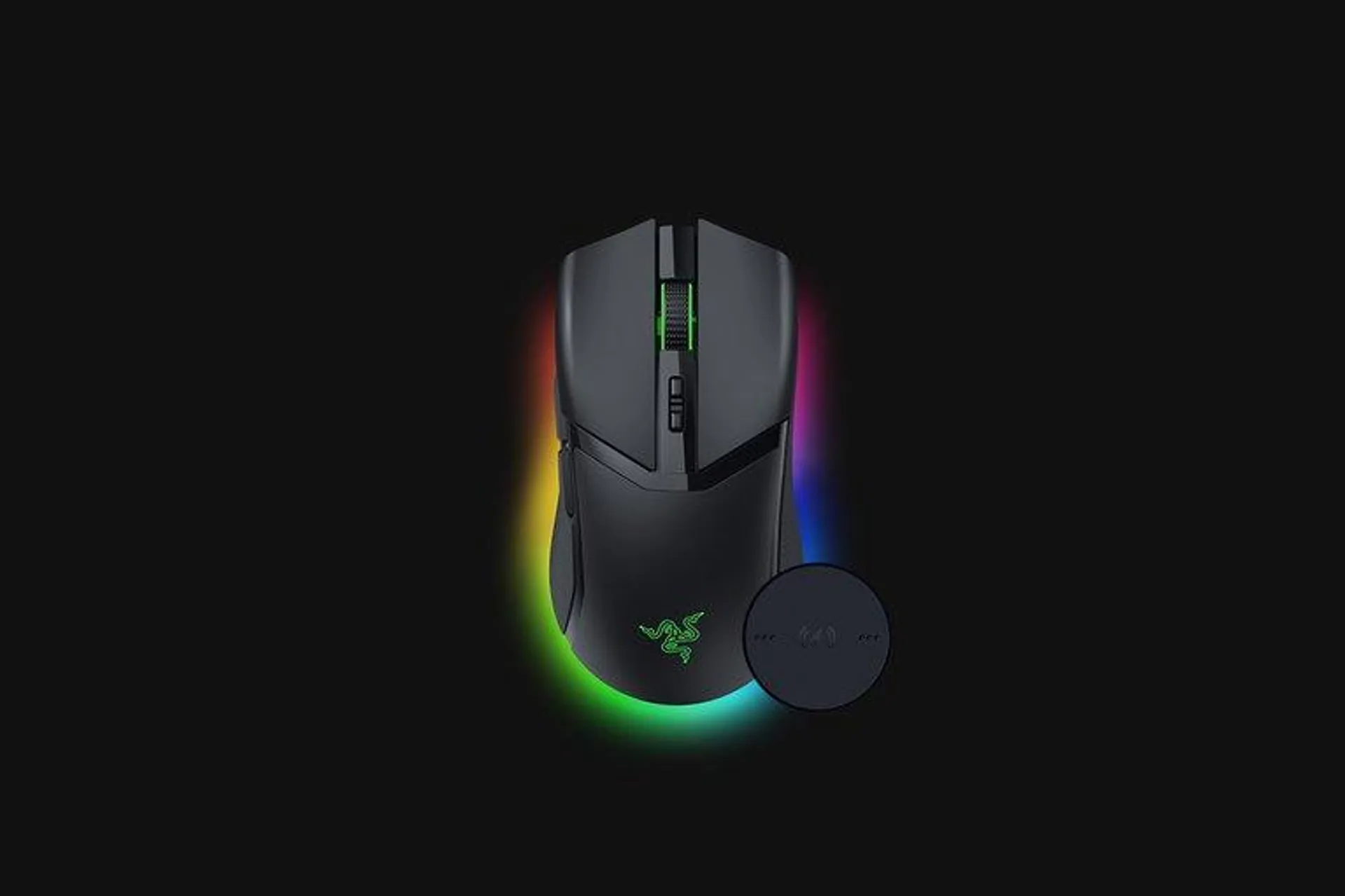 Razer Cobra Pro + Wireless Charging Puck Bundle