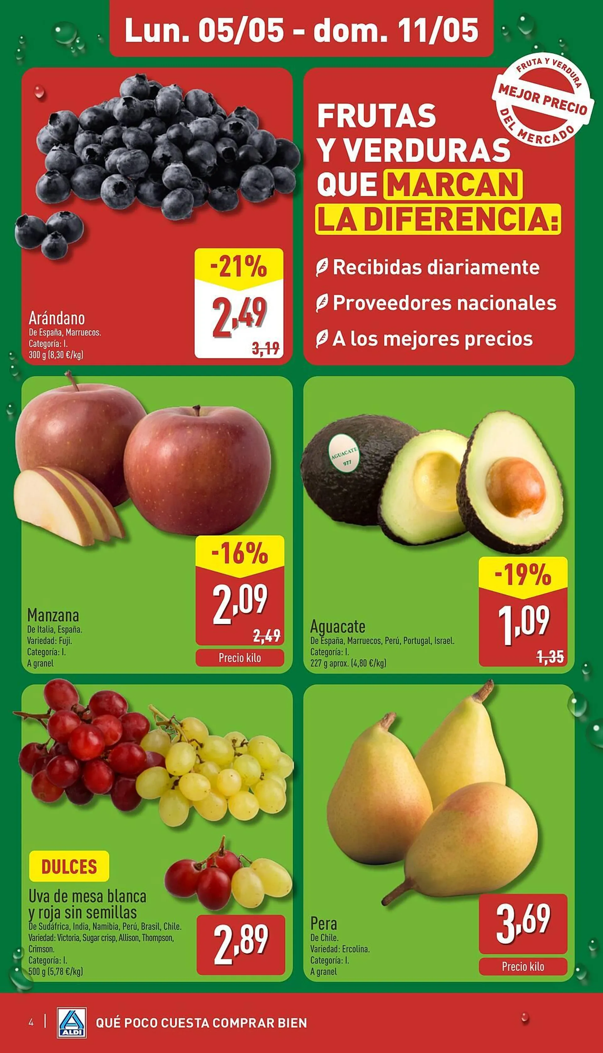 Catálogo de Folleto ALDI 5 de mayo al 11 de mayo 2025 - Página 4