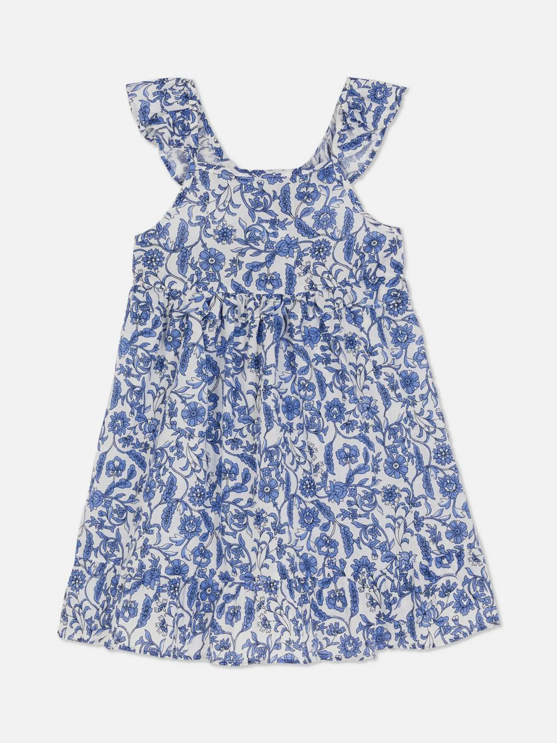 Vestido a capas con volantes