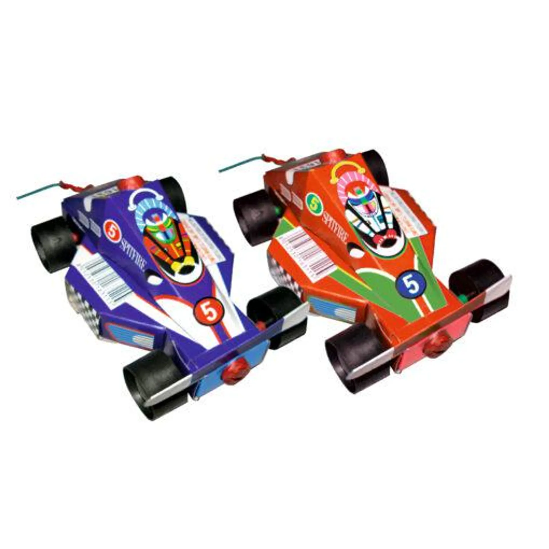 2 INDY CARS
