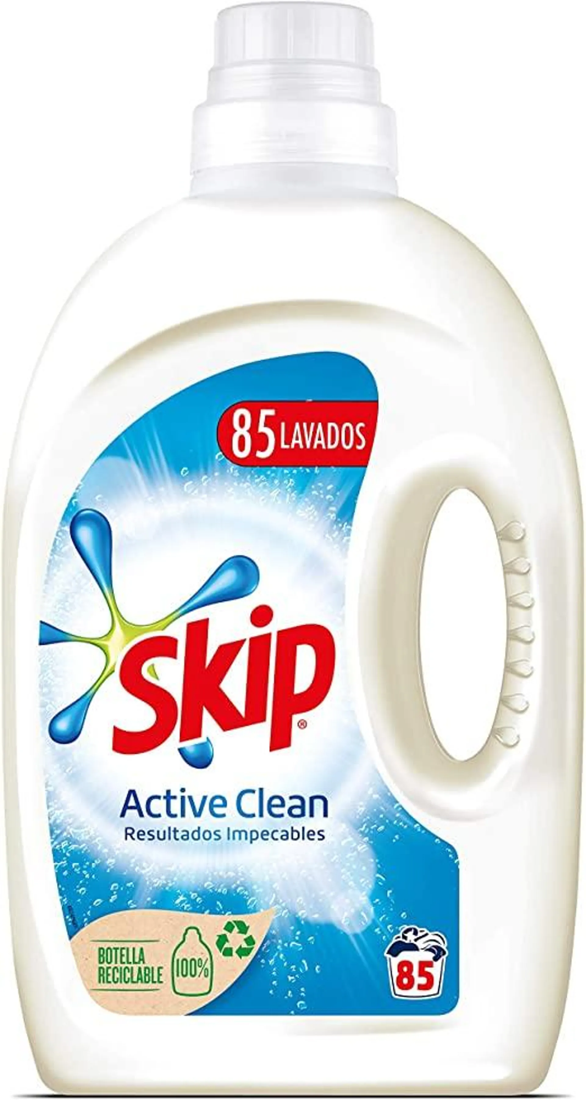 DETERGENTE LÍQUIDO ACTIVE CLEAN 85 DOSIS