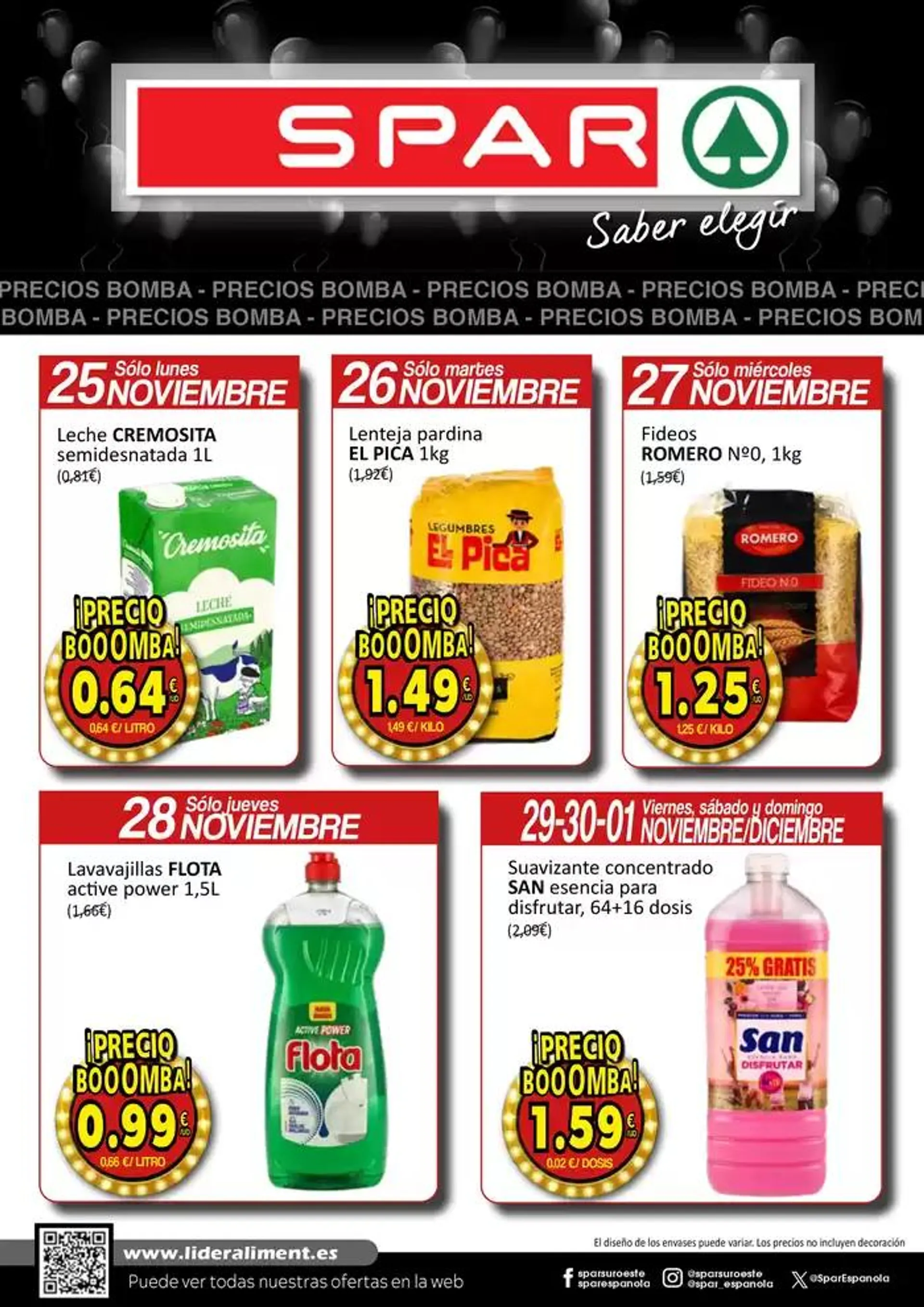 SPAR bombazos 25 noviembre - 1 diciembre - 1