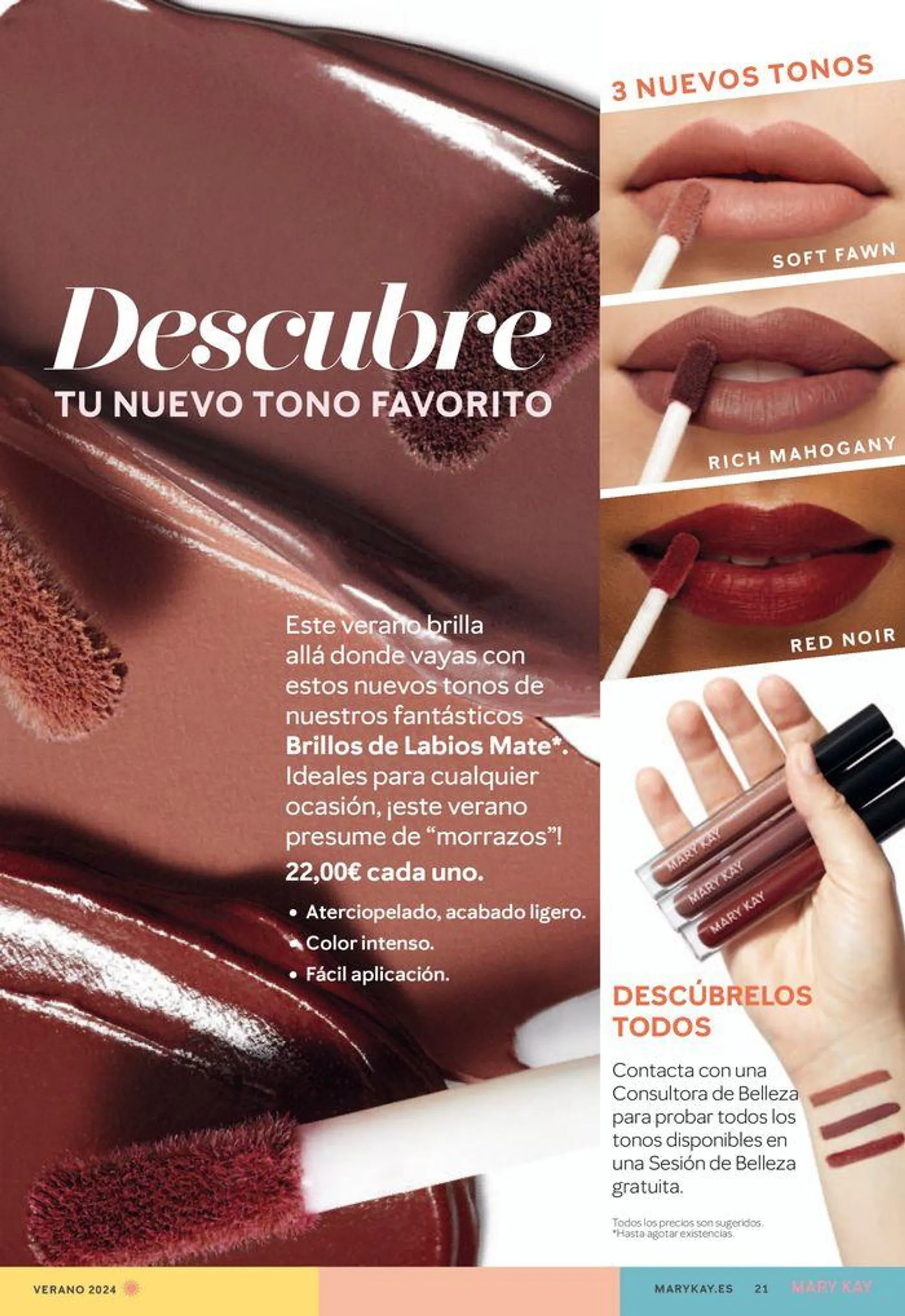 Folleto "Belleza Mary Kay" - Verano 2024 - 21