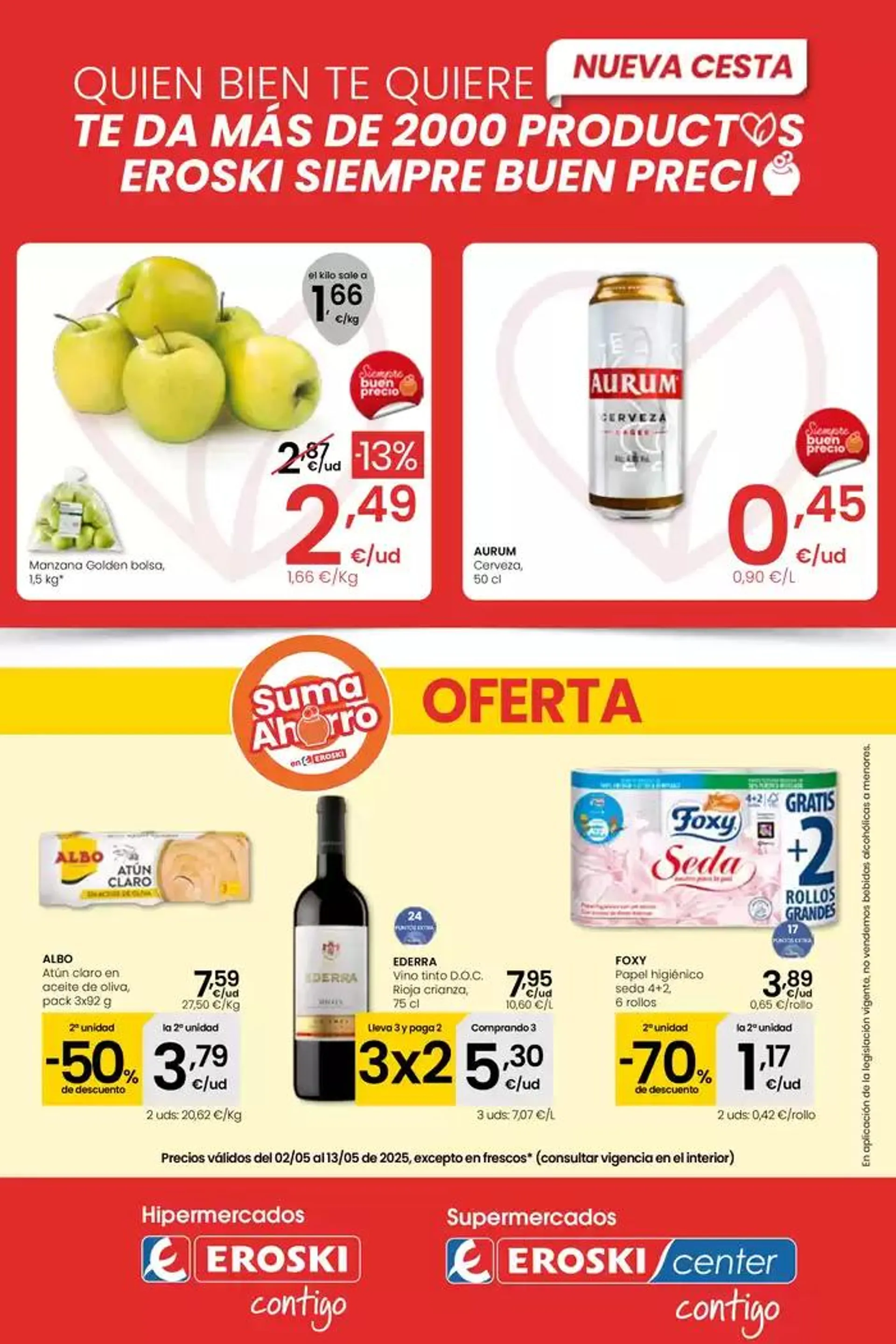 SUMA AHORRO HIPERMERCADOS EROSKI - 1